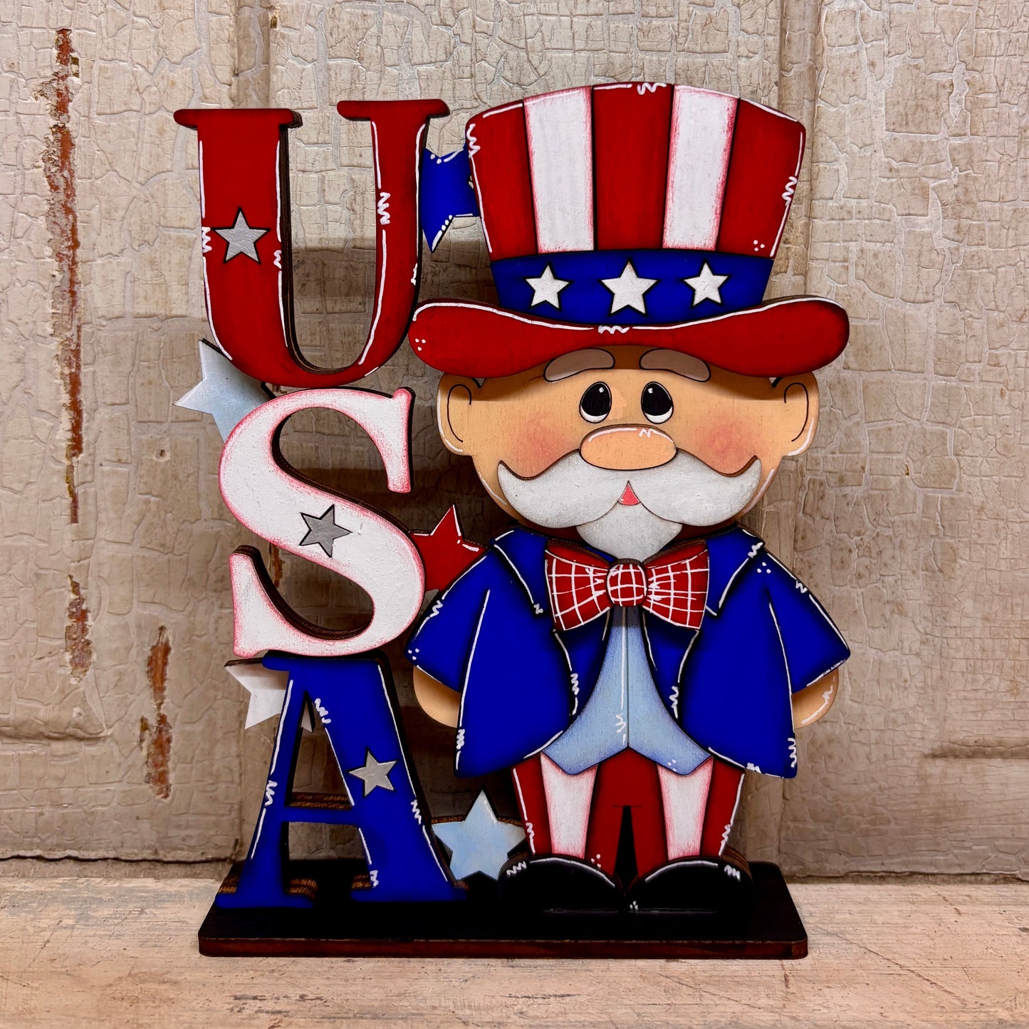 Uncle Sam USA Shelf Sitter