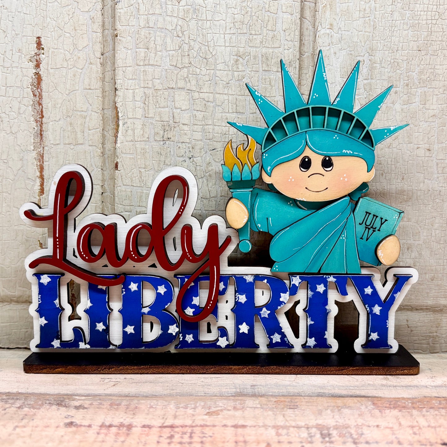 Lady Liberty Shelf Sitter