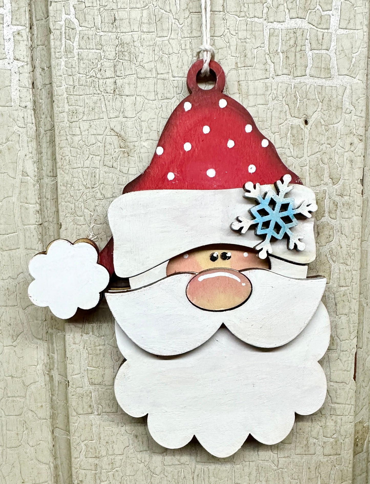 Santa Ornament