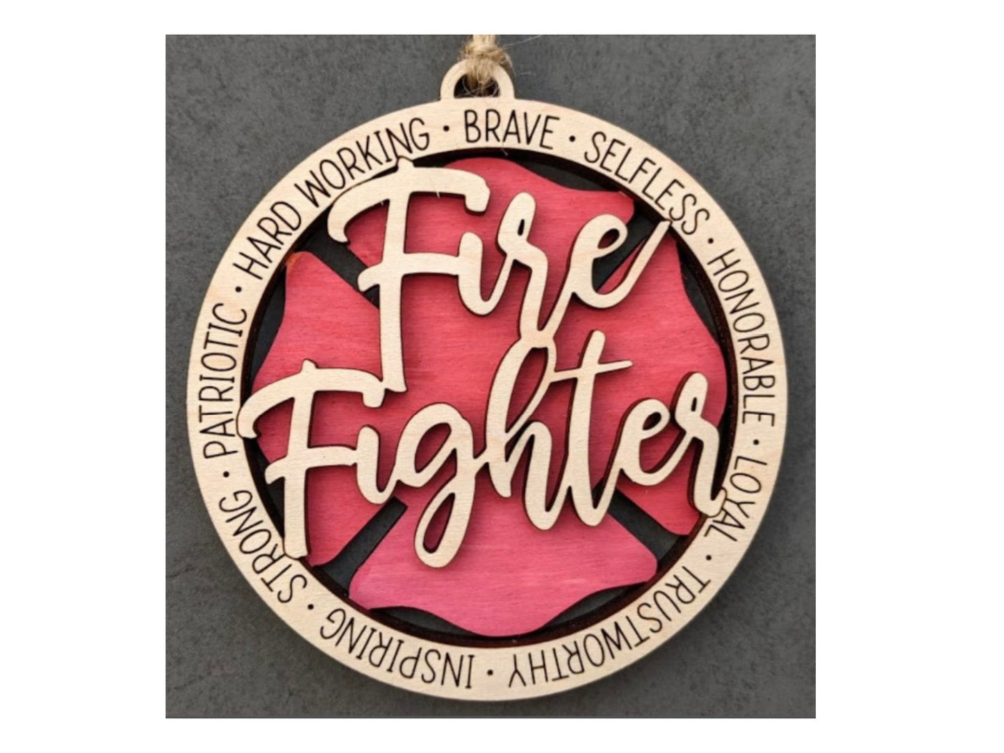 Fire Fighter Ornament