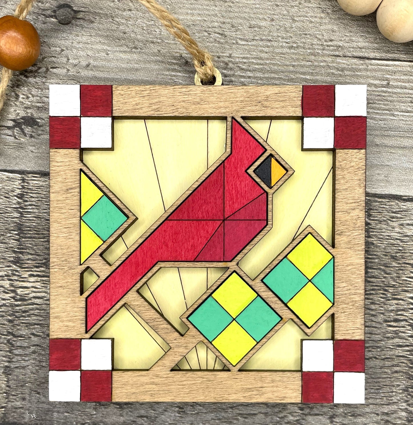 7 New Quilt Block Ornaments