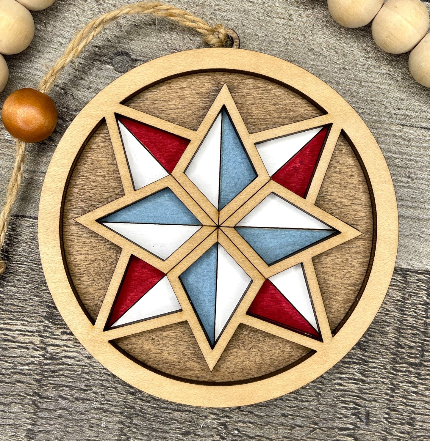 7 New Quilt Block Ornaments
