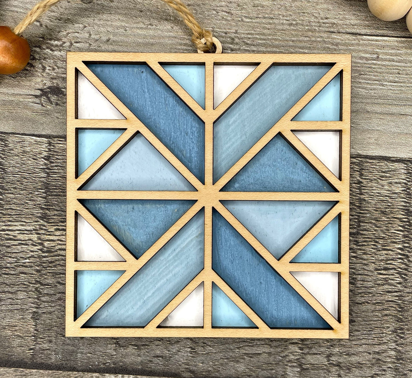 7 New Quilt Block Ornaments