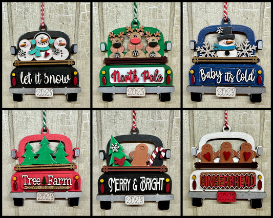 Truck Ornaments