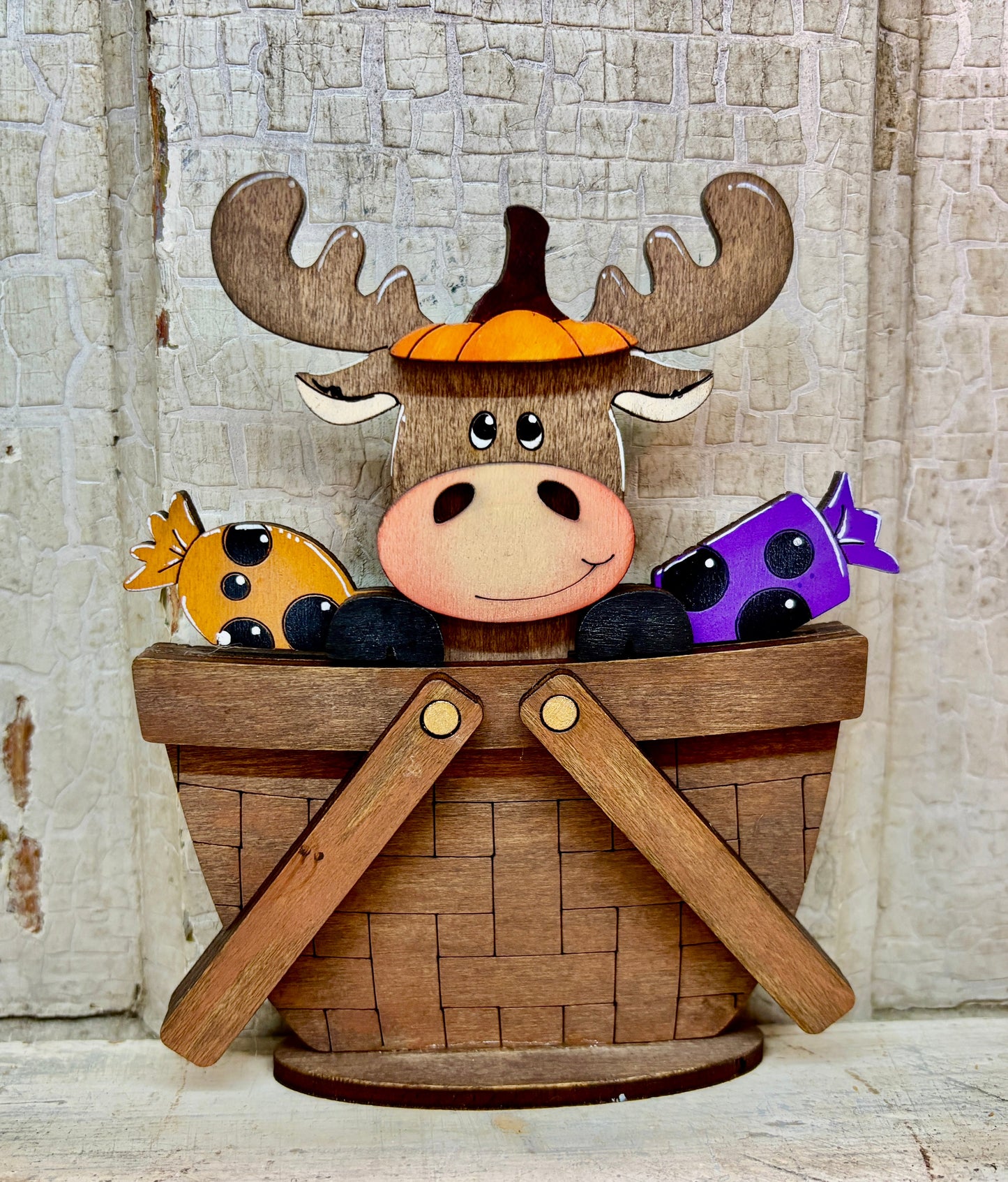 Fall, Halloween & Thanksgiving TINY Basket Inserts - Unpainted - 30 Designs