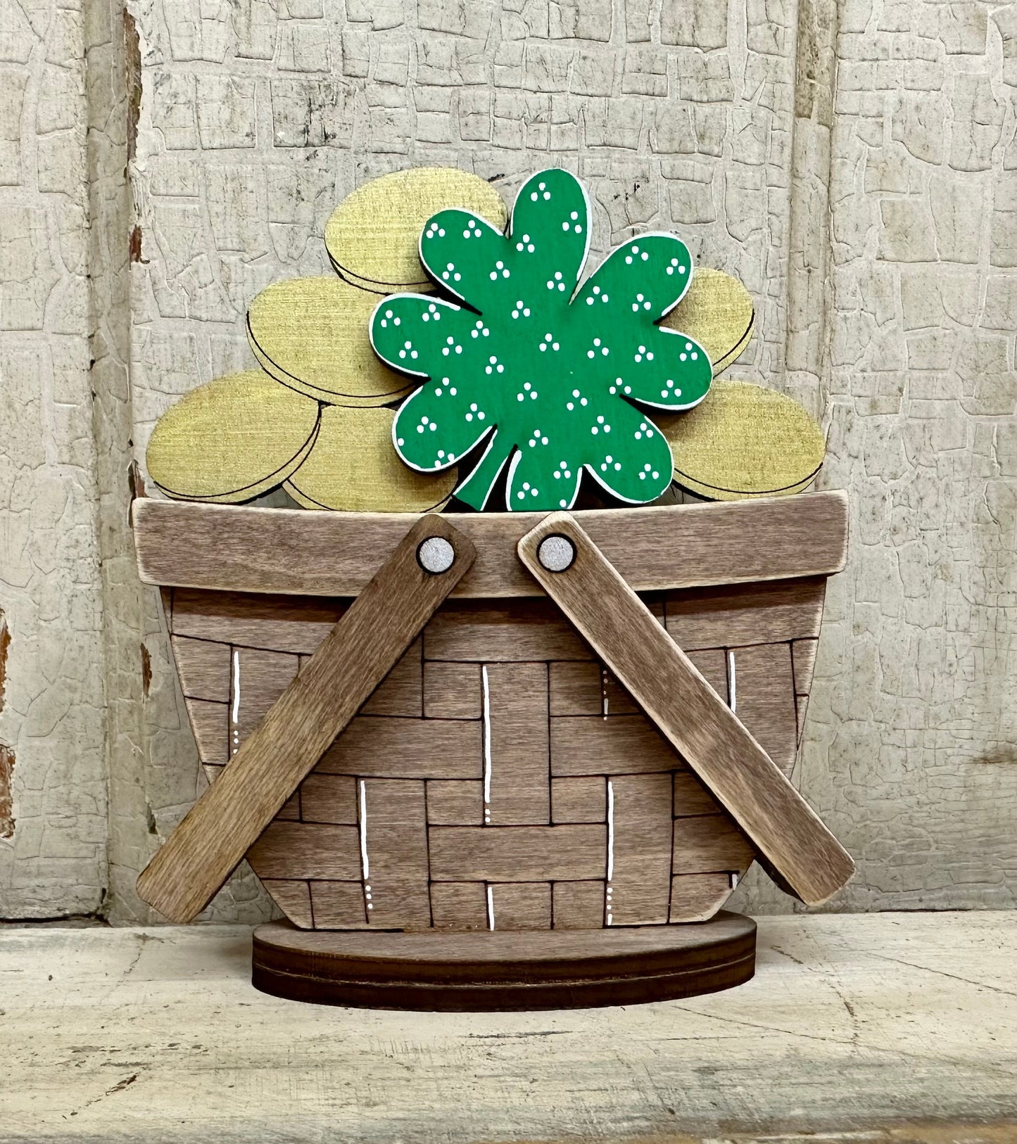 Valentine & St. Patrick's Day TINY Basket Inserts - Unpainted - 18 Designs