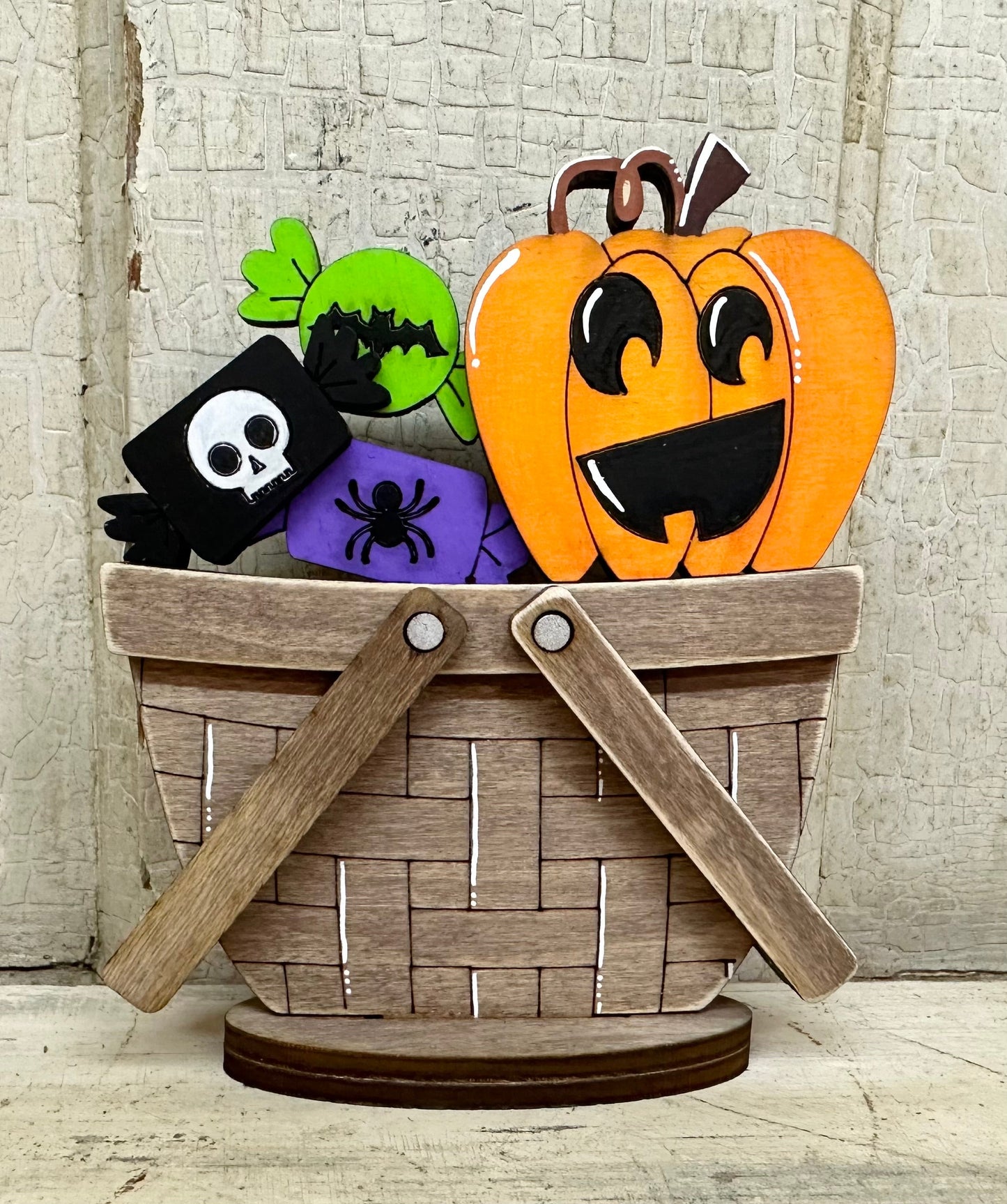Fall, Halloween & Thanksgiving TINY Basket Inserts - Unpainted - 30 Designs