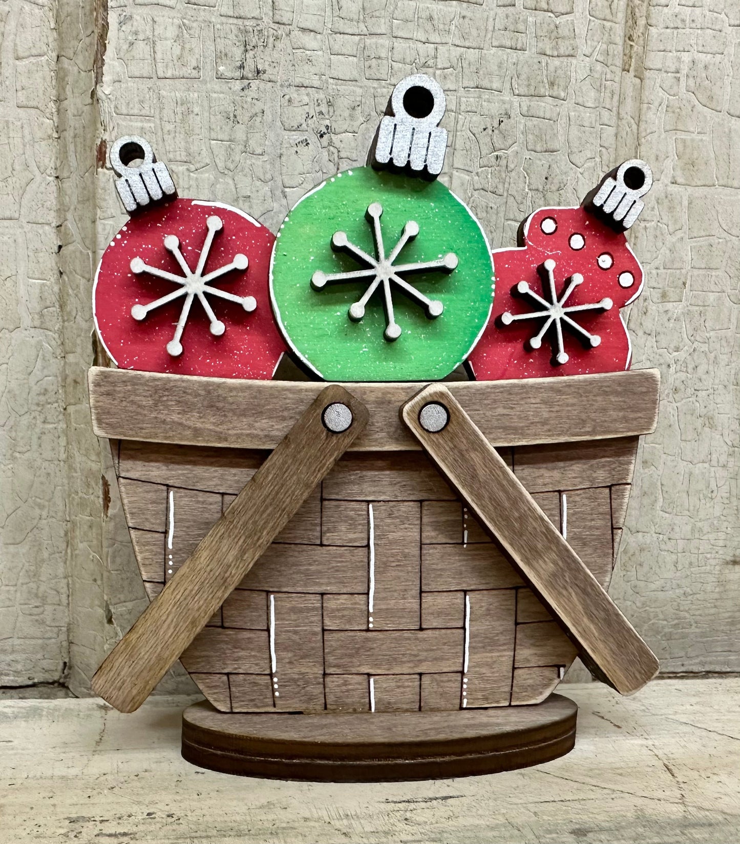 Christmas, Winter & New Year TINY Basket Inserts - Unpainted - 31 Designs