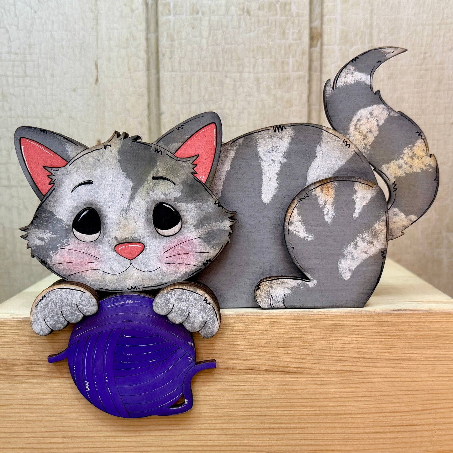 Cat Hangover Shelf Sitter
