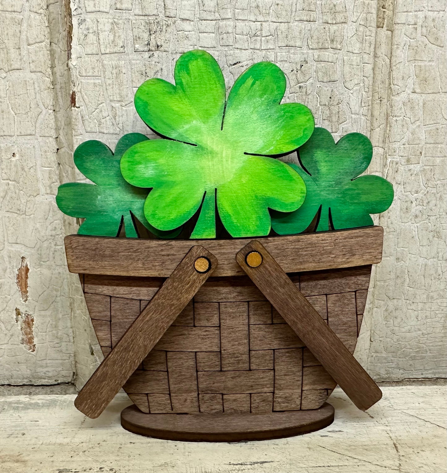Valentine & St. Patrick's Day TINY Basket Inserts - Unpainted - 18 Designs