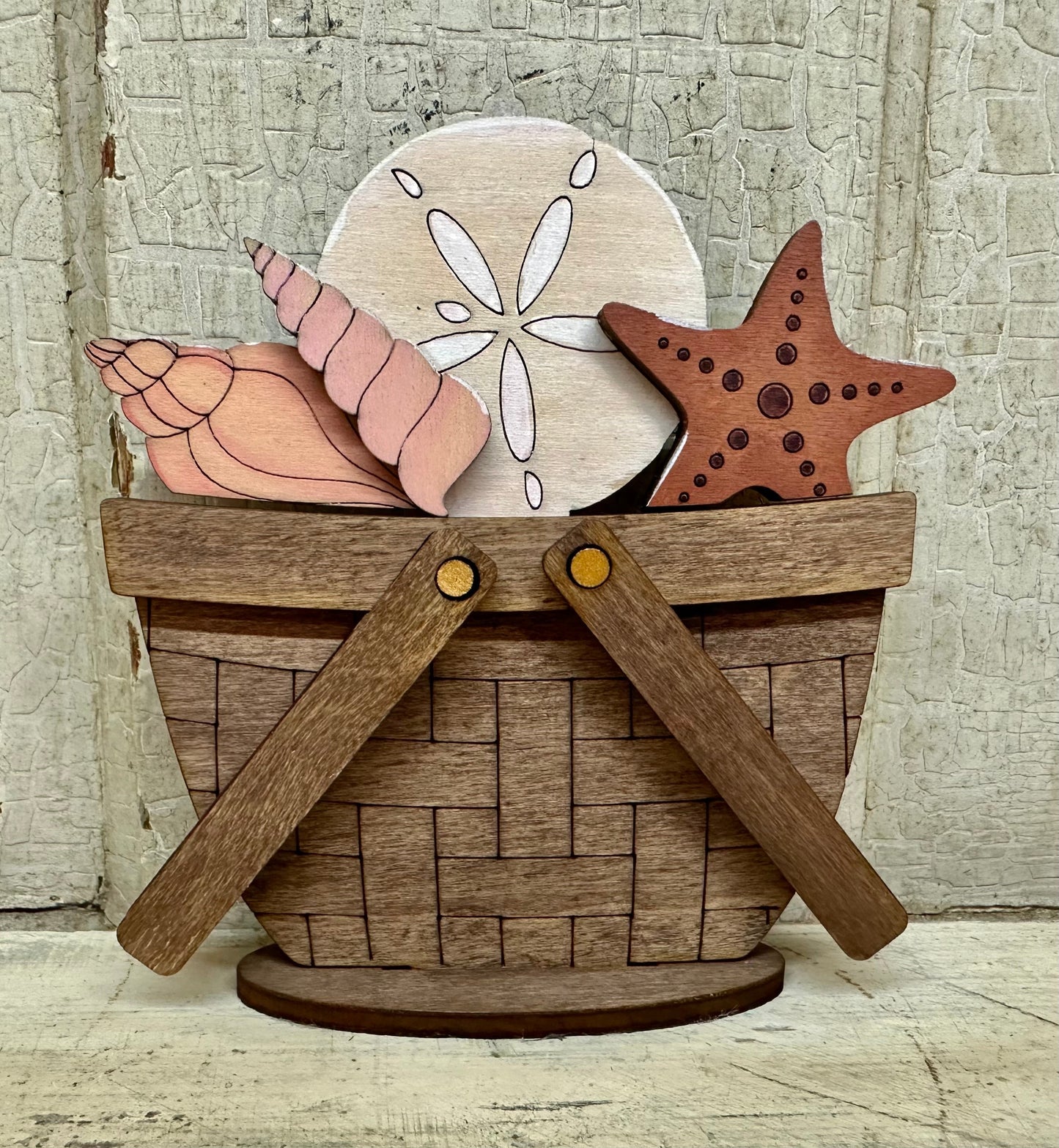 Summer, 4th of July & Cinco De Mayo  TINY Basket Inserts - Unpainted - 24 Designs