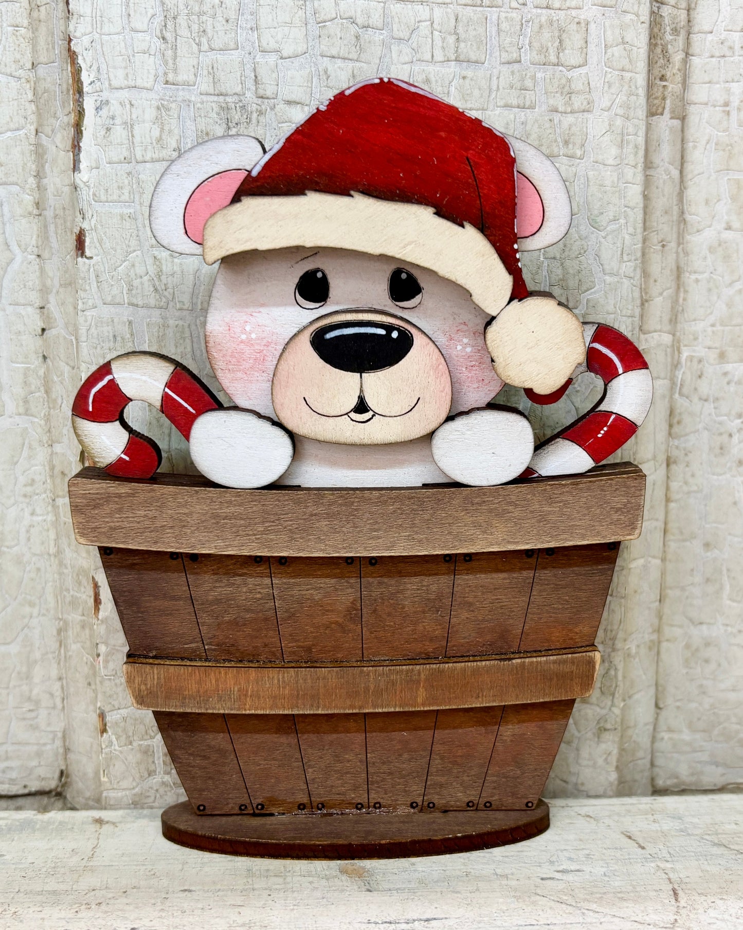 Christmas, Winter & New Year TINY Basket Inserts - Unpainted - 31 Designs