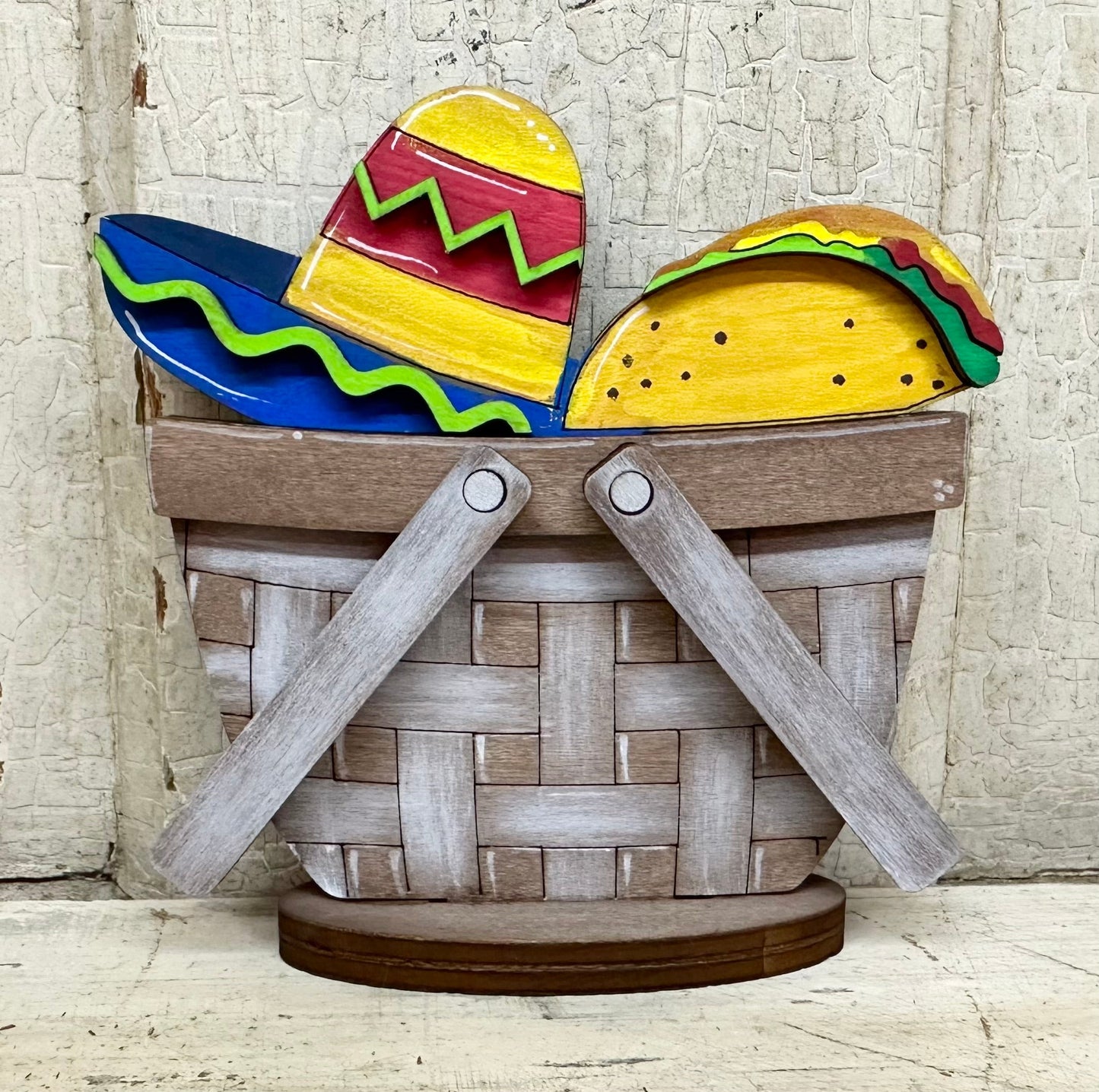 Tiny Basket With Interchangeable Inserts