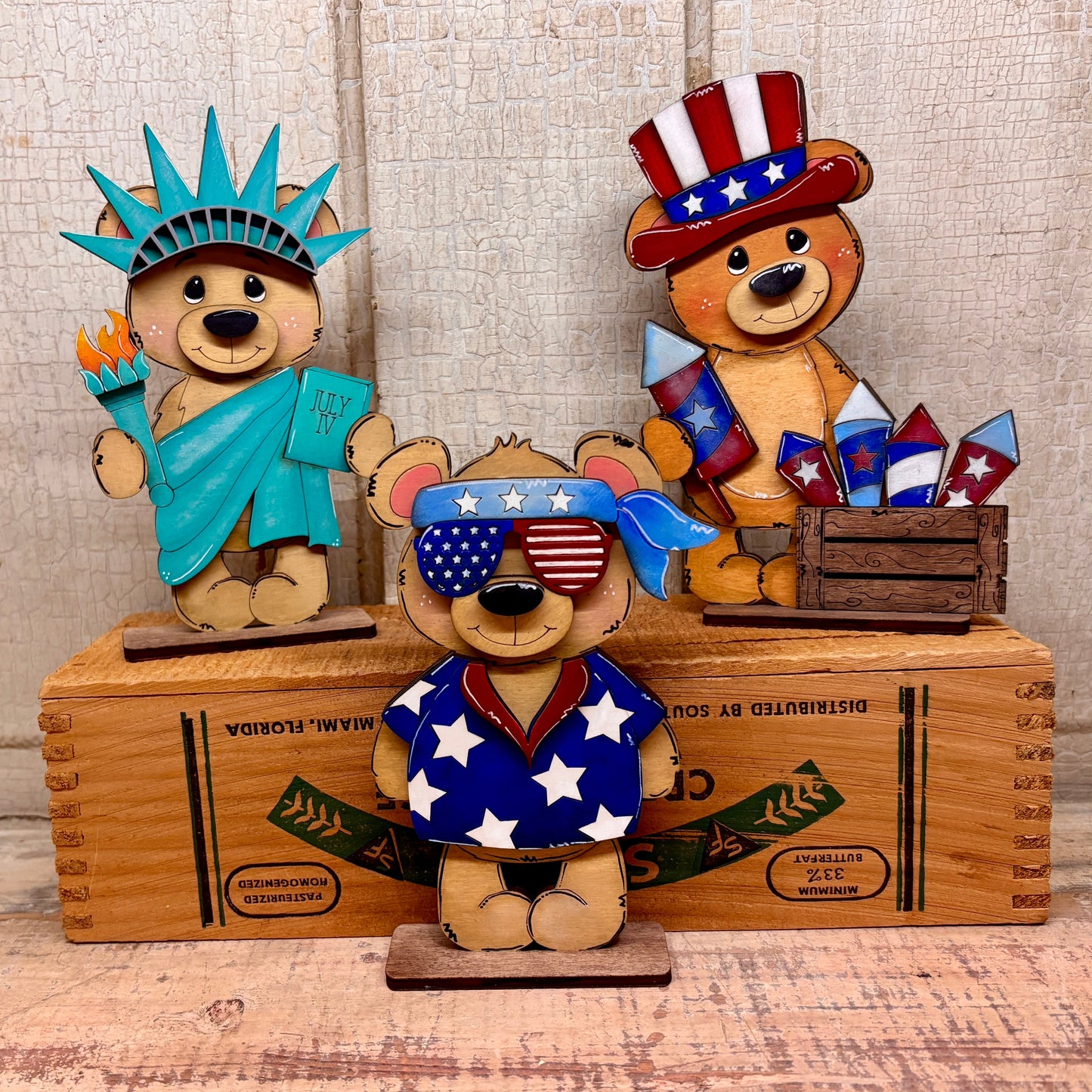 4th of July Patriotic Bears