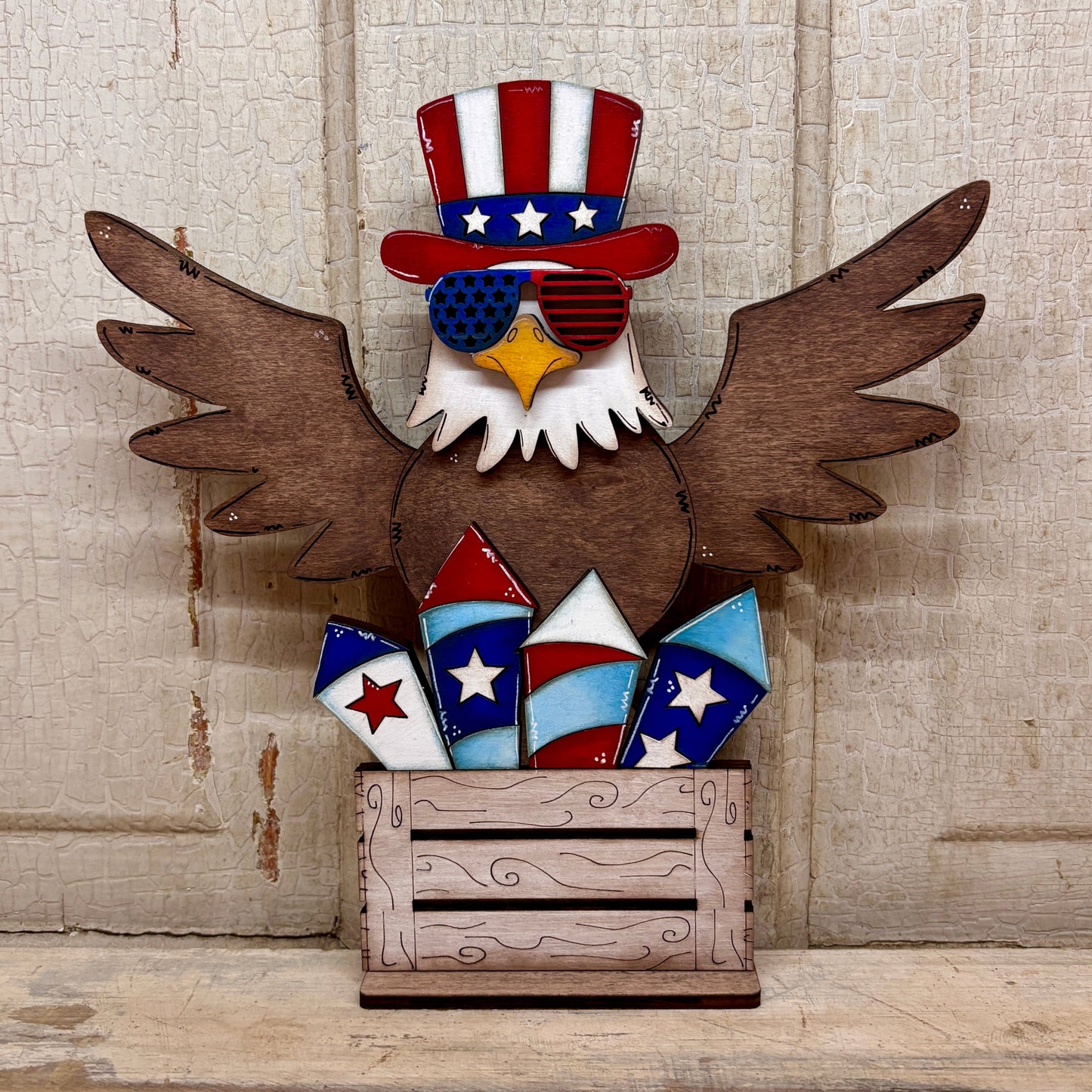 4th of July Patriotic Bald Eagles - 2 Designs