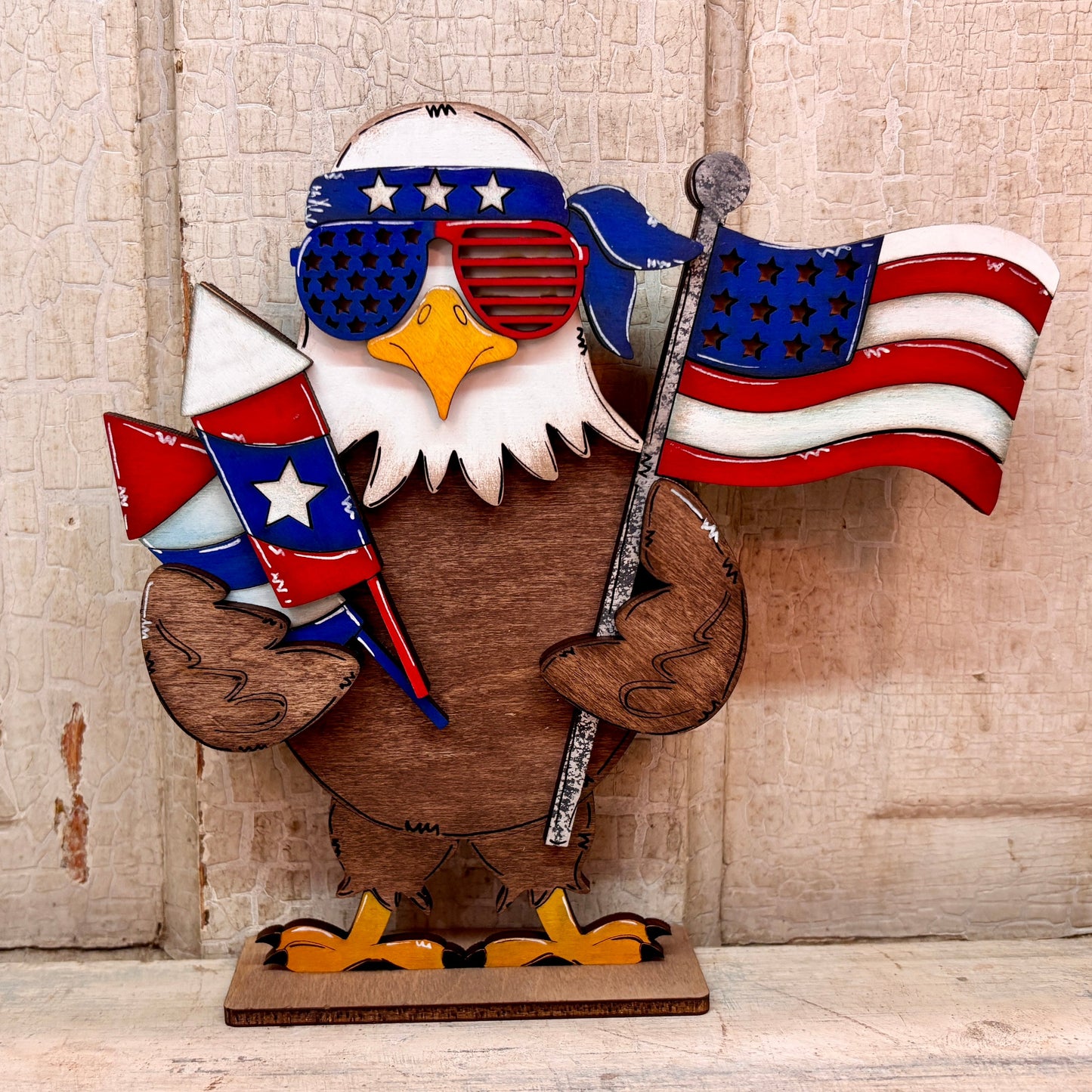 4th of July Patriotic Bald Eagles - 2 Designs
