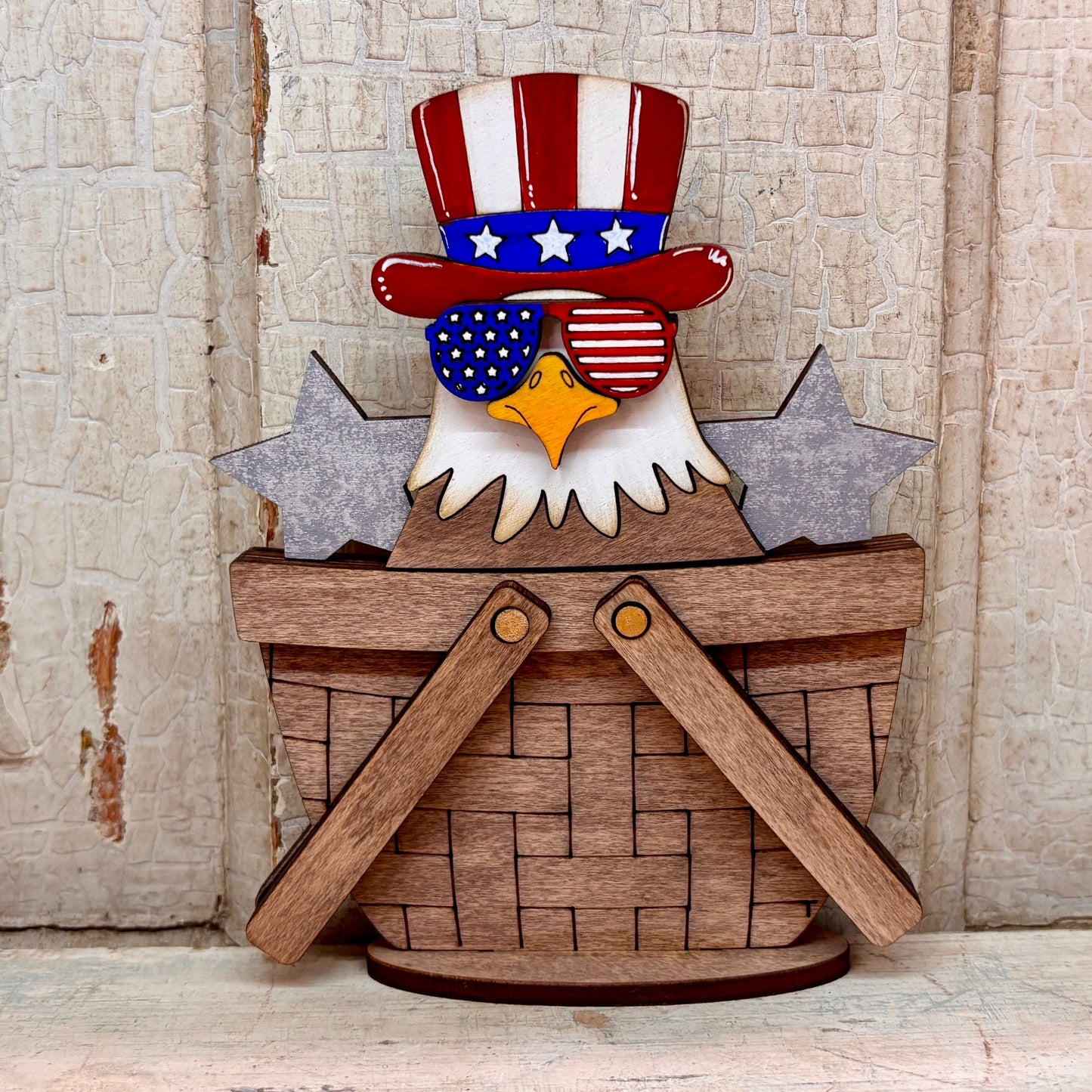 Summer, 4th of July & Cinco De Mayo  TINY Basket Inserts - Unpainted - 24 Designs