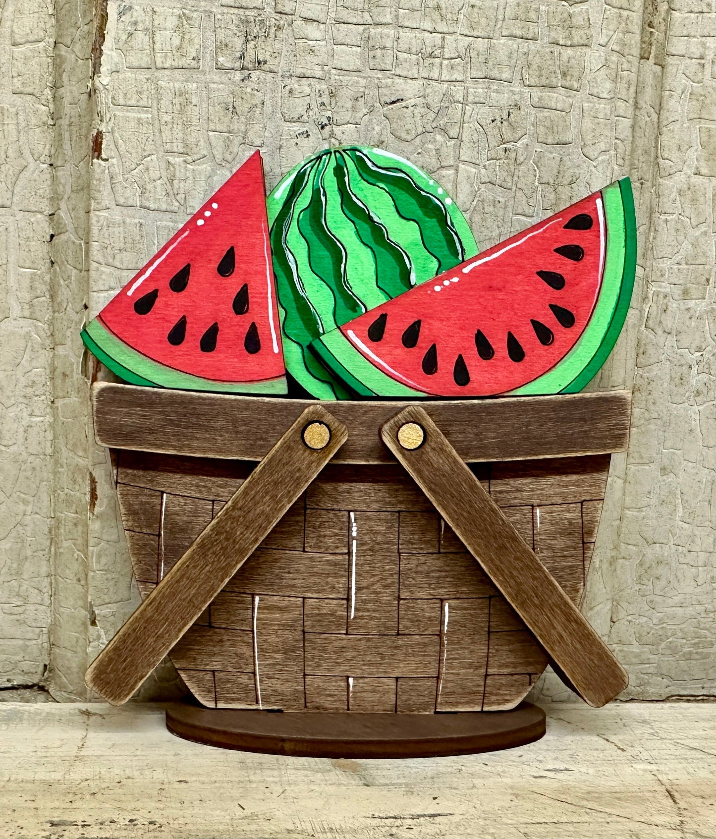 Summer, 4th of July & Cinco De Mayo  TINY Basket Inserts - Unpainted - 24 Designs