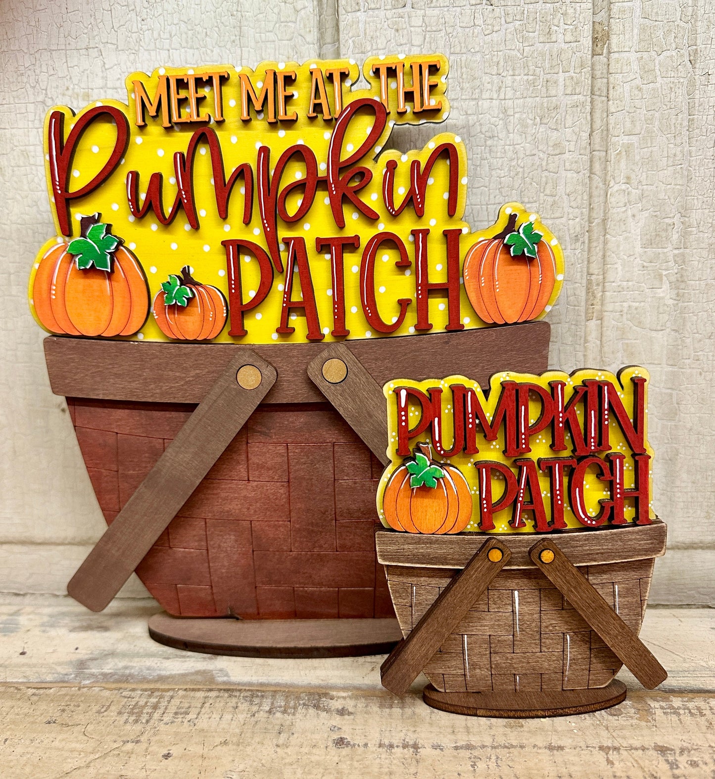 Fall, Halloween & Thanksgiving TINY Basket Inserts - Unpainted - 30 Designs