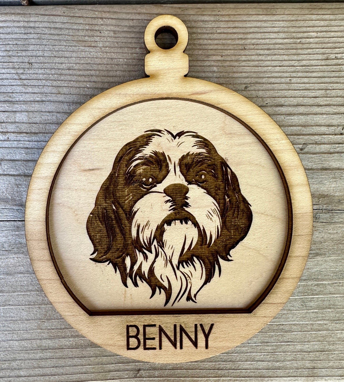 Personalized Dog Ornaments