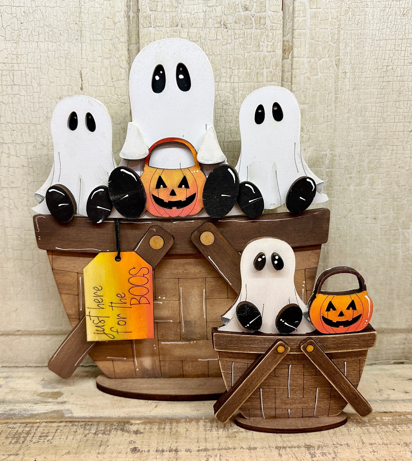 Fall, Halloween & Thanksgiving TINY Basket Inserts - Unpainted - 30 Designs
