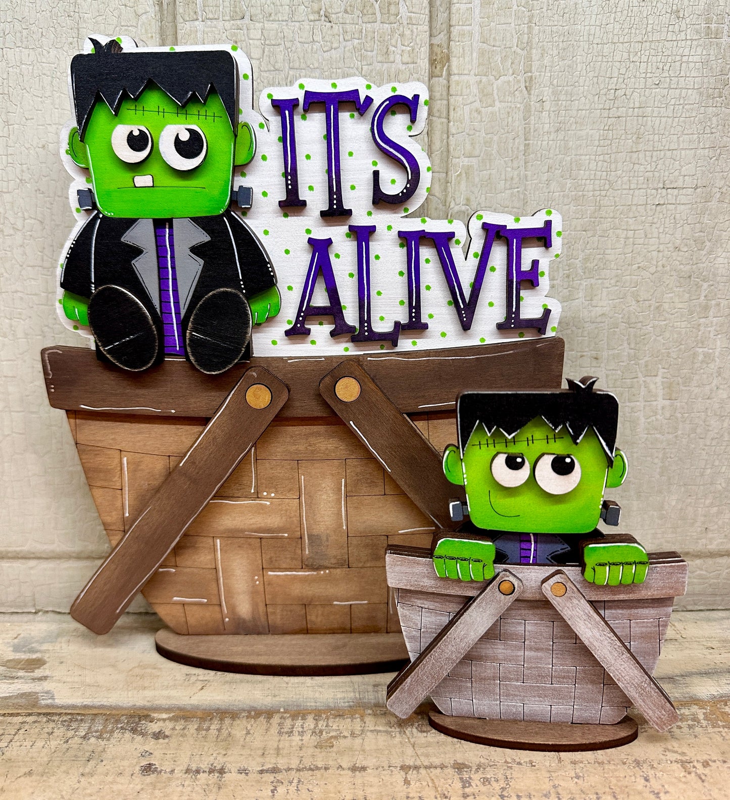 Fall, Halloween & Thanksgiving TINY Basket Inserts - Unpainted - 30 Designs