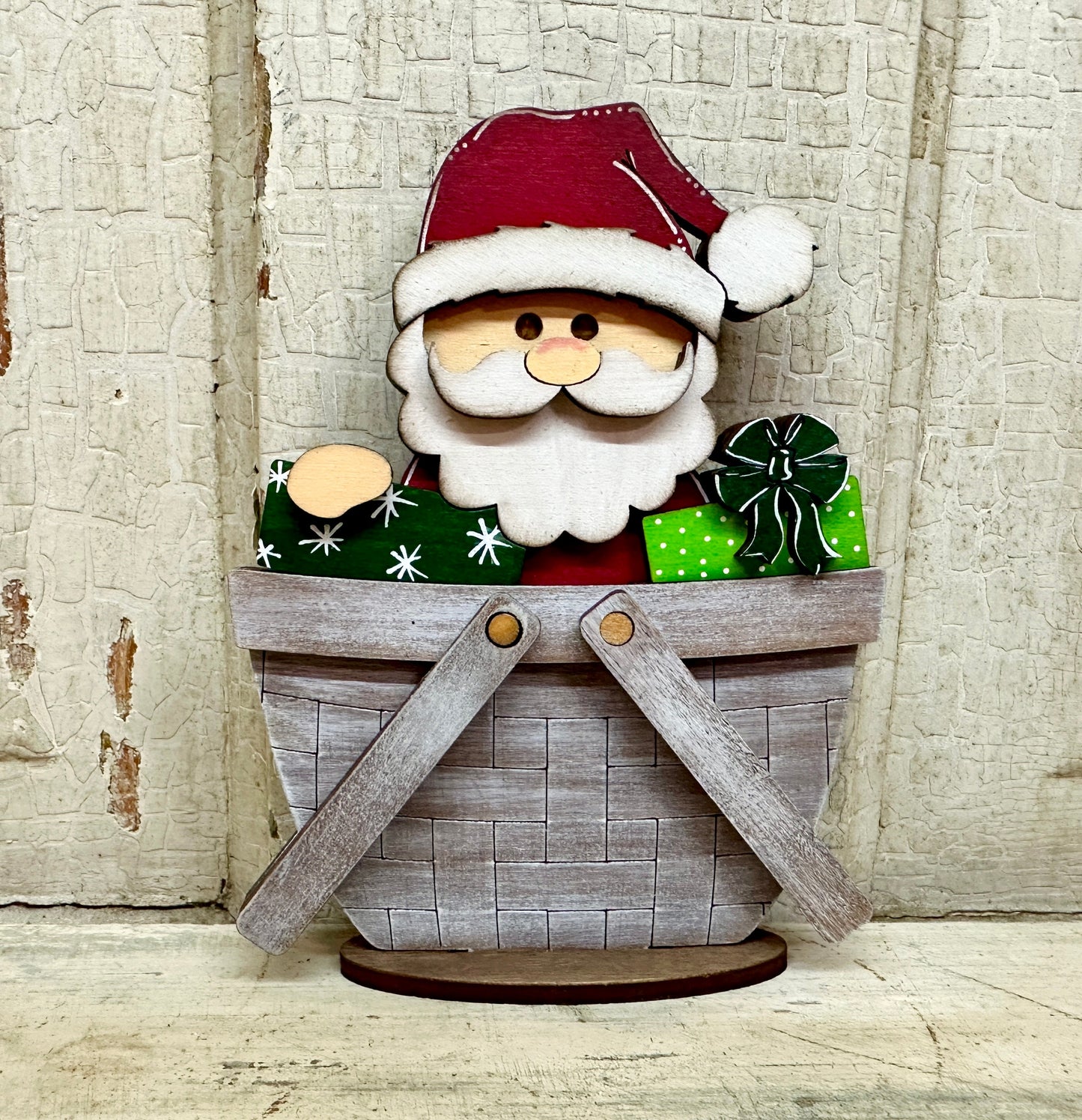 Christmas, Winter & New Year TINY Basket Inserts - Unpainted - 31 Designs