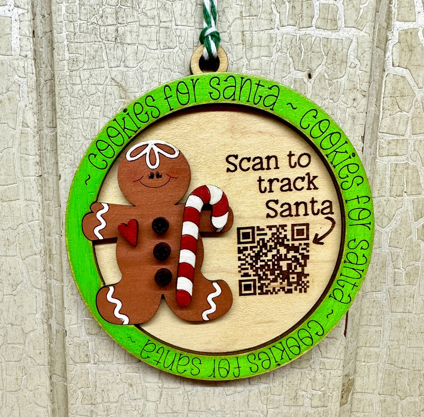 Christmas Tracker Ornaments