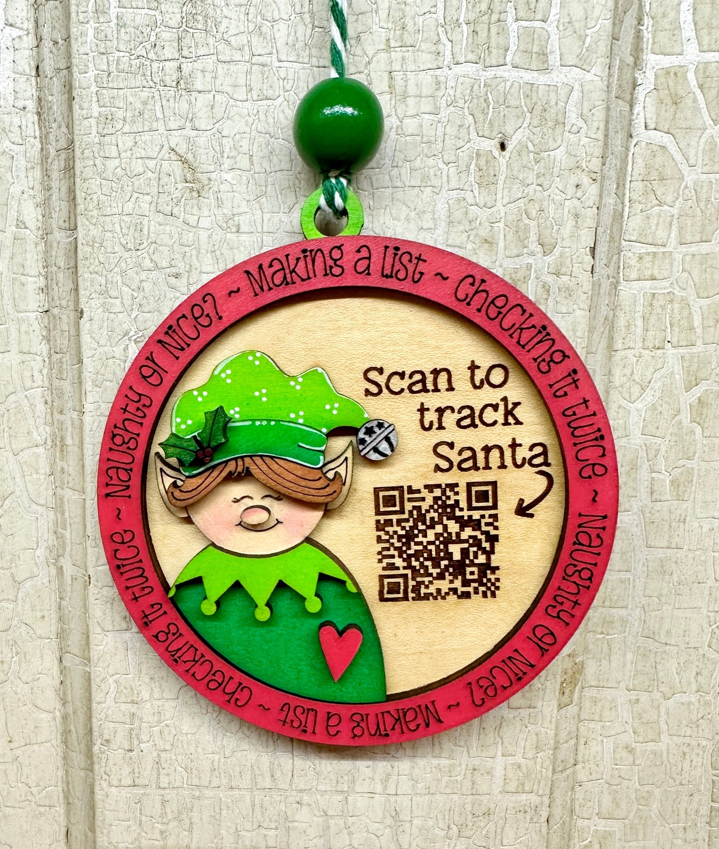 Christmas Tracker Ornaments
