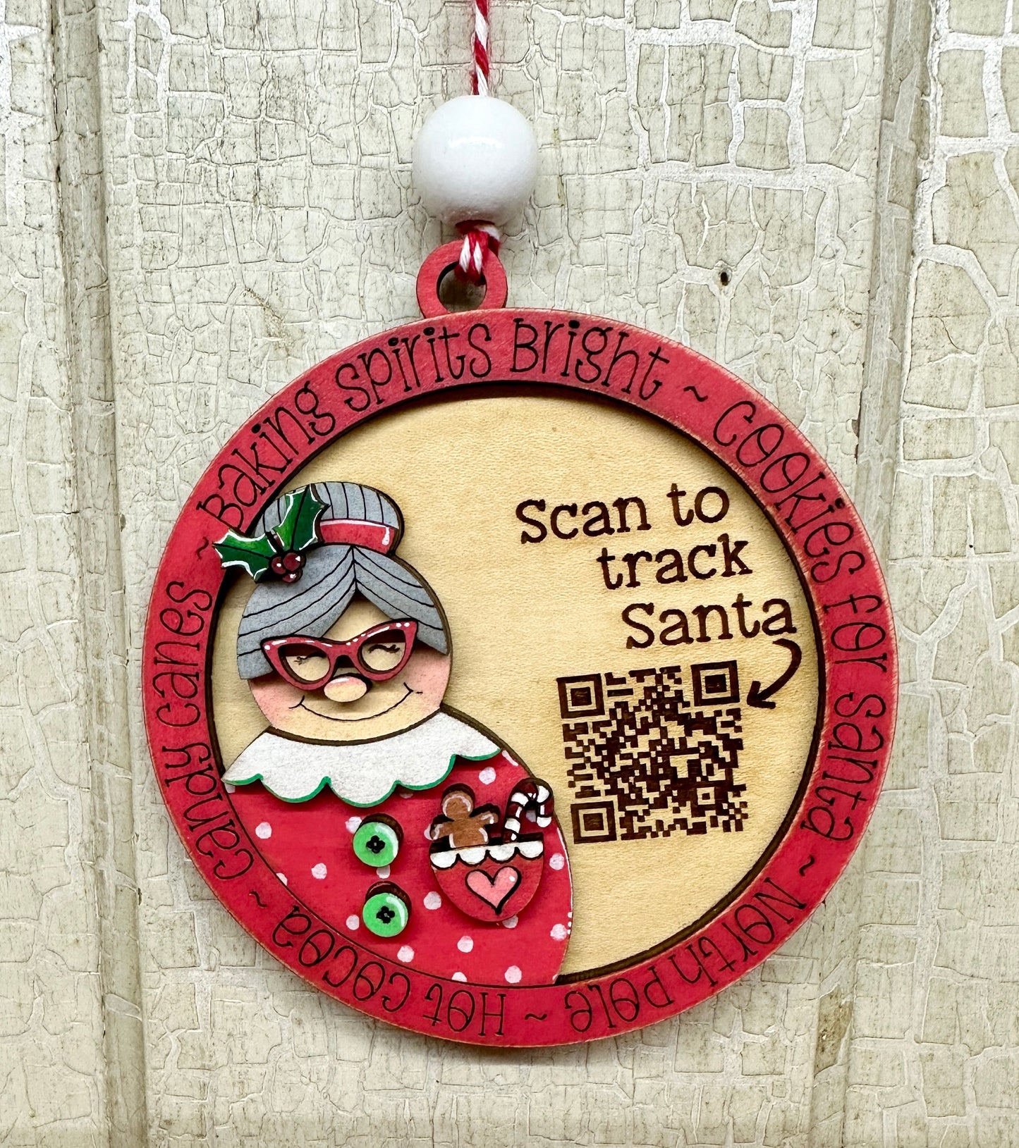 Christmas Tracker Ornaments