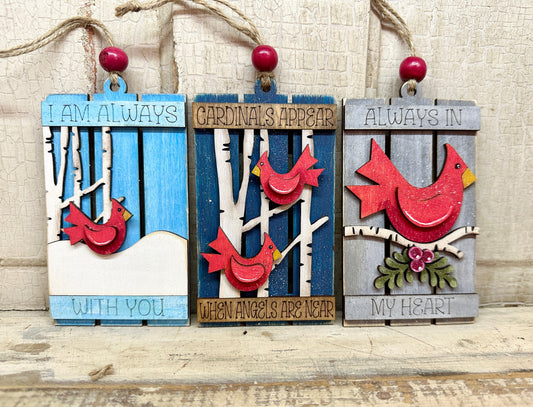 Cardinal Pallet Ornament