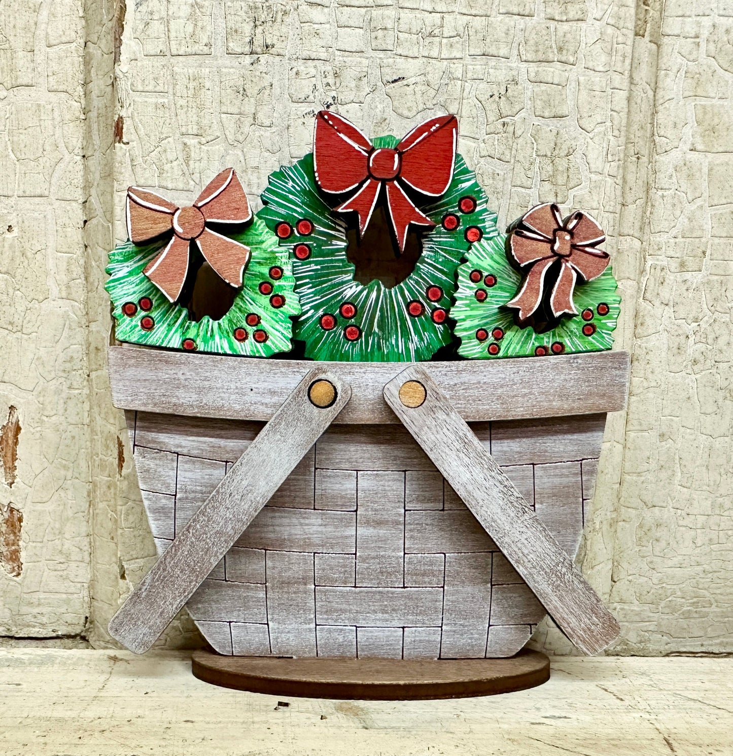 Christmas, Winter & New Year TINY Basket Inserts - Unpainted - 31 Designs