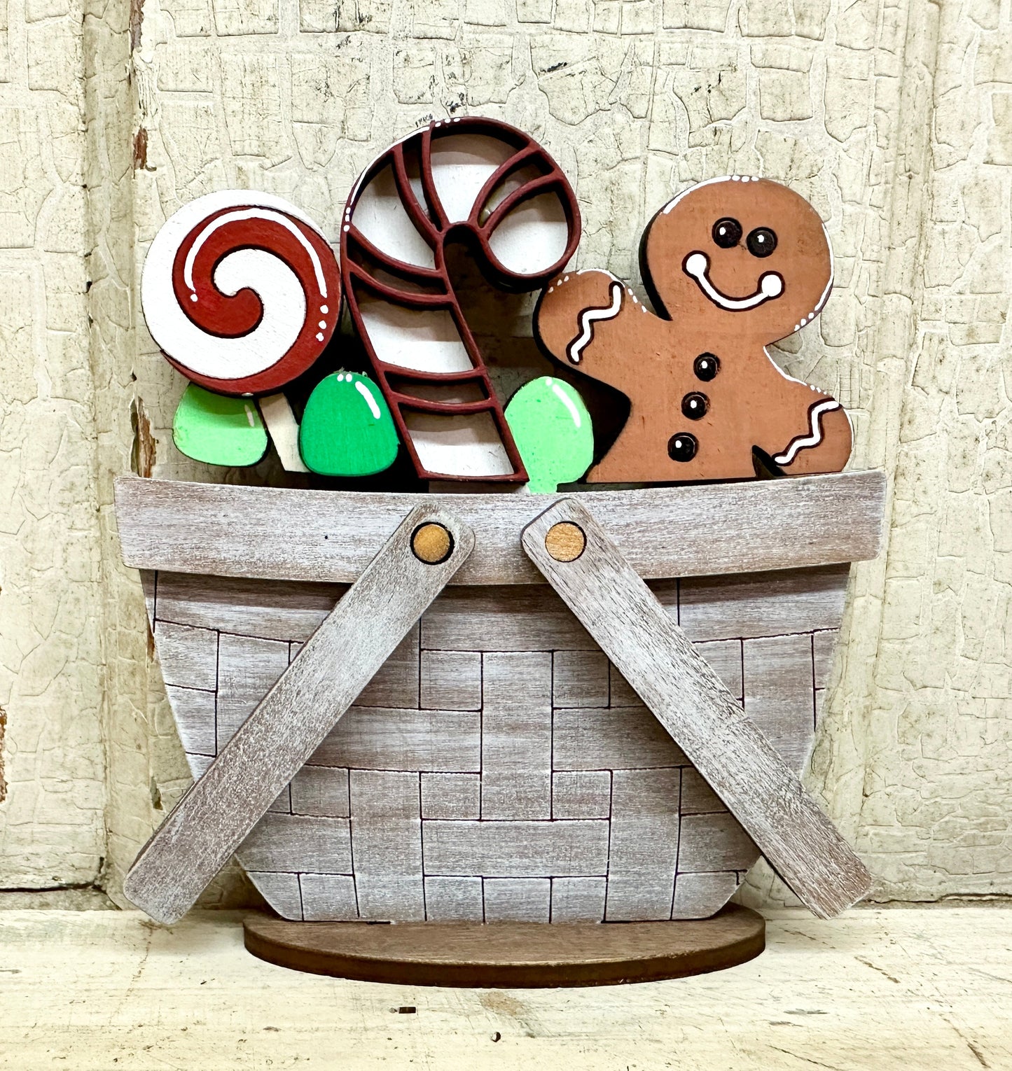 Christmas, Winter & New Year TINY Basket Inserts - Unpainted - 31 Designs