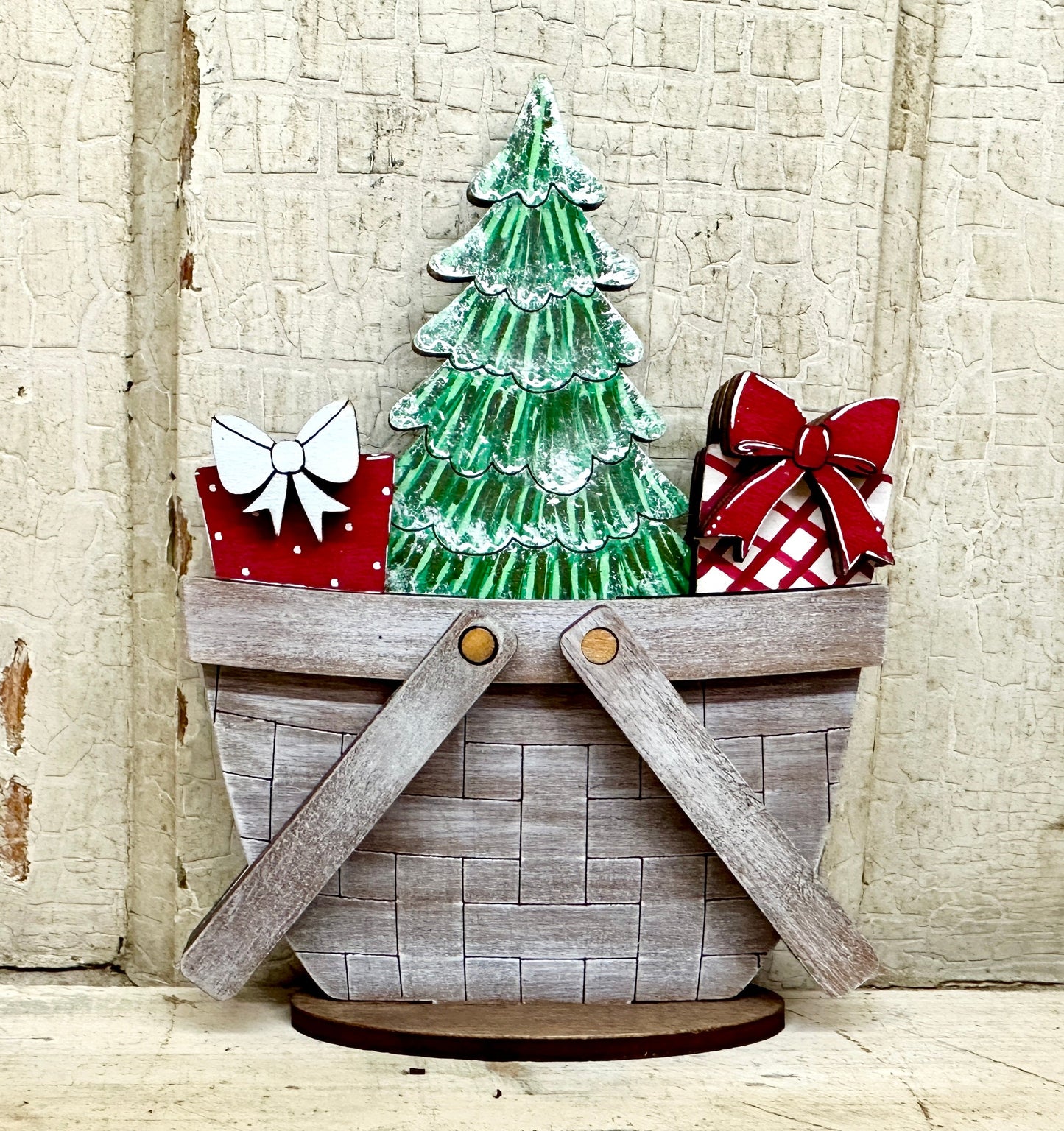 Christmas, Winter & New Year TINY Basket Inserts - Unpainted - 31 Designs