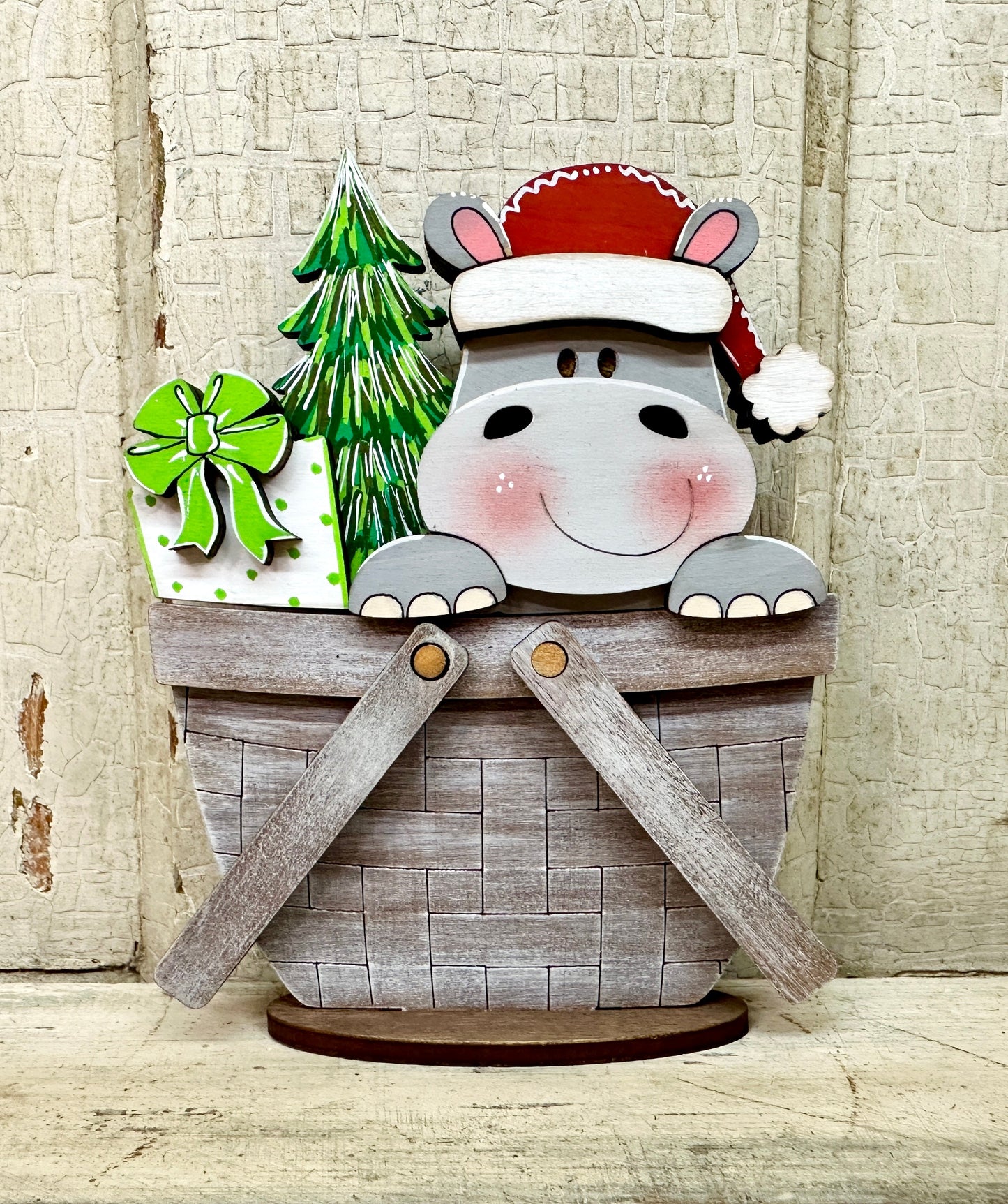 Christmas, Winter & New Year TINY Basket Inserts - Unpainted - 31 Designs