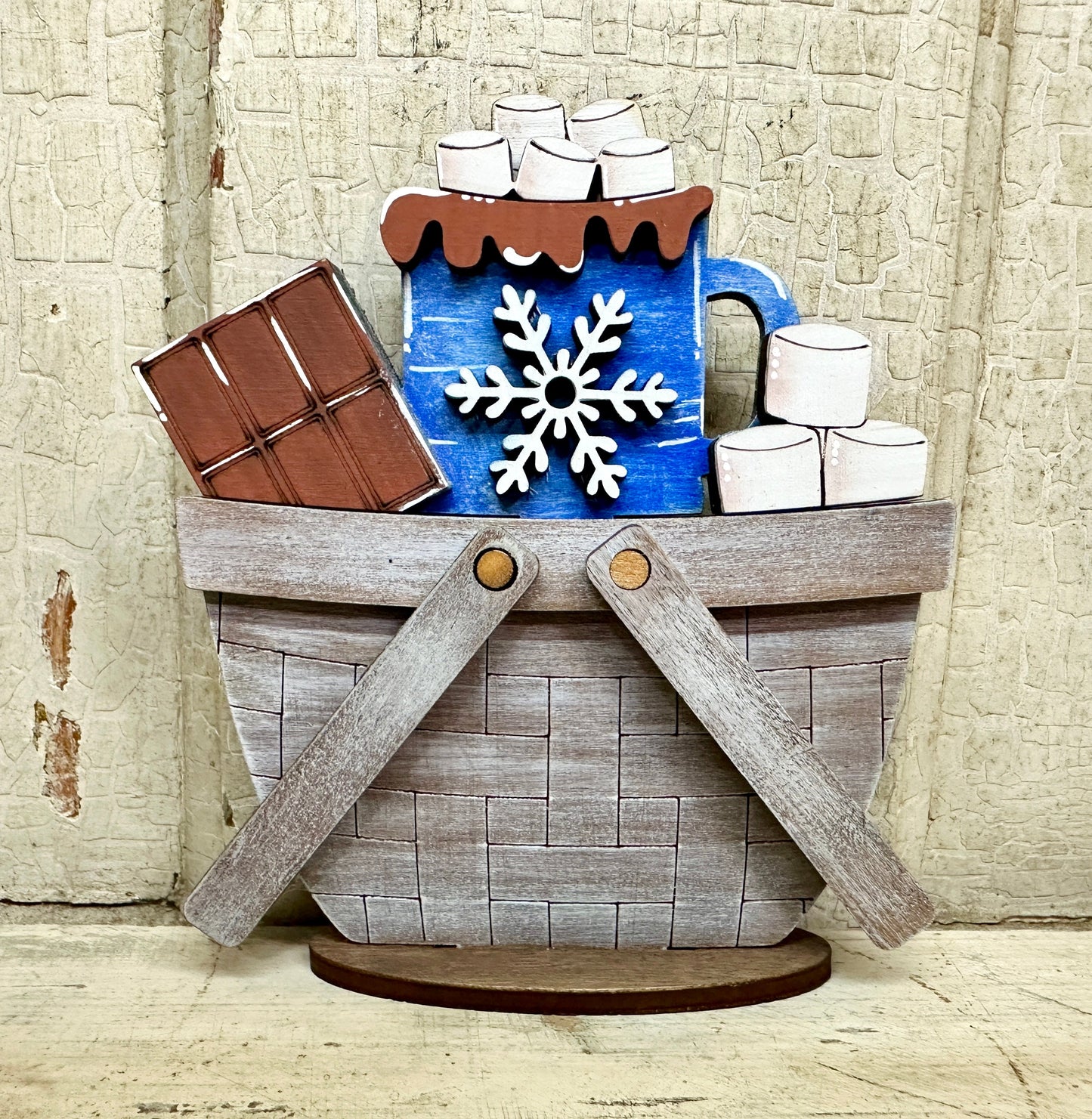 Christmas, Winter & New Year TINY Basket Inserts - Unpainted - 31 Designs
