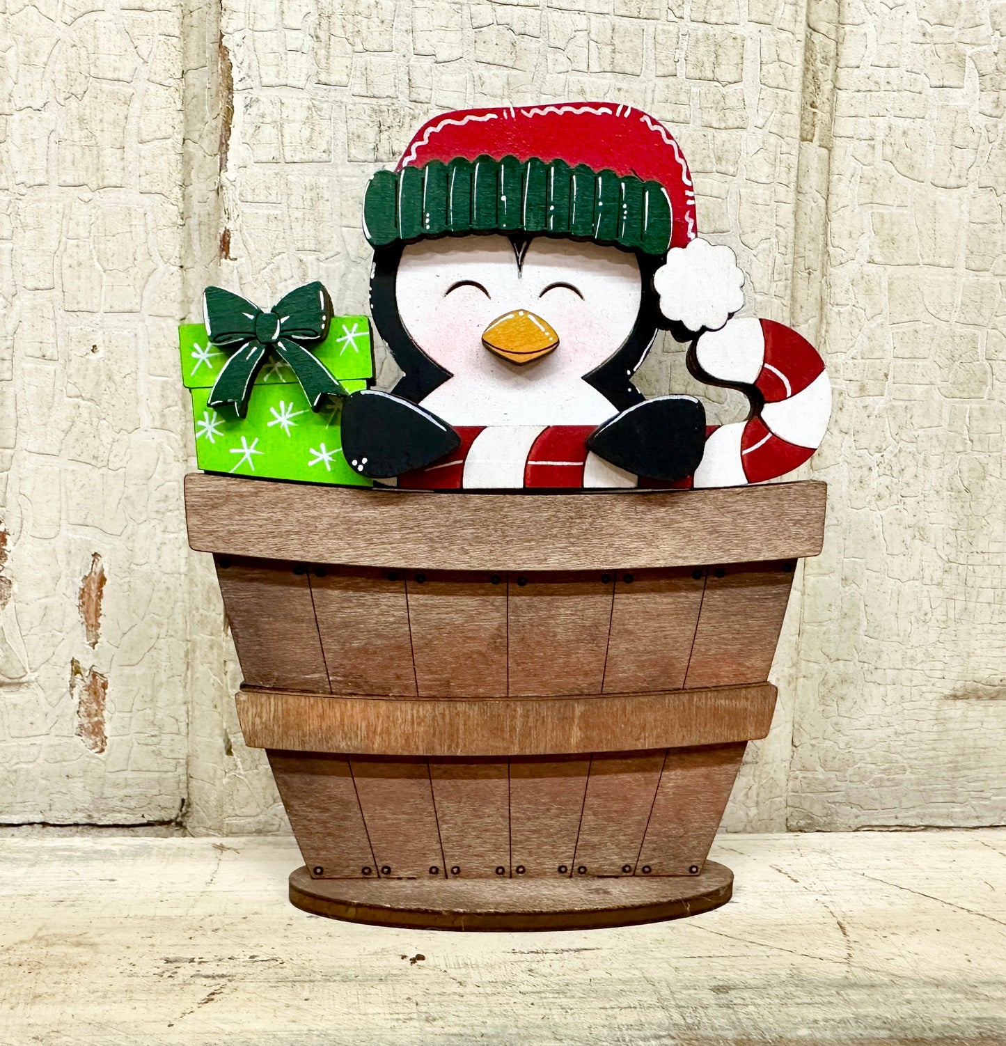 Christmas, Winter & New Year TINY Basket Inserts - Unpainted - 31 Designs