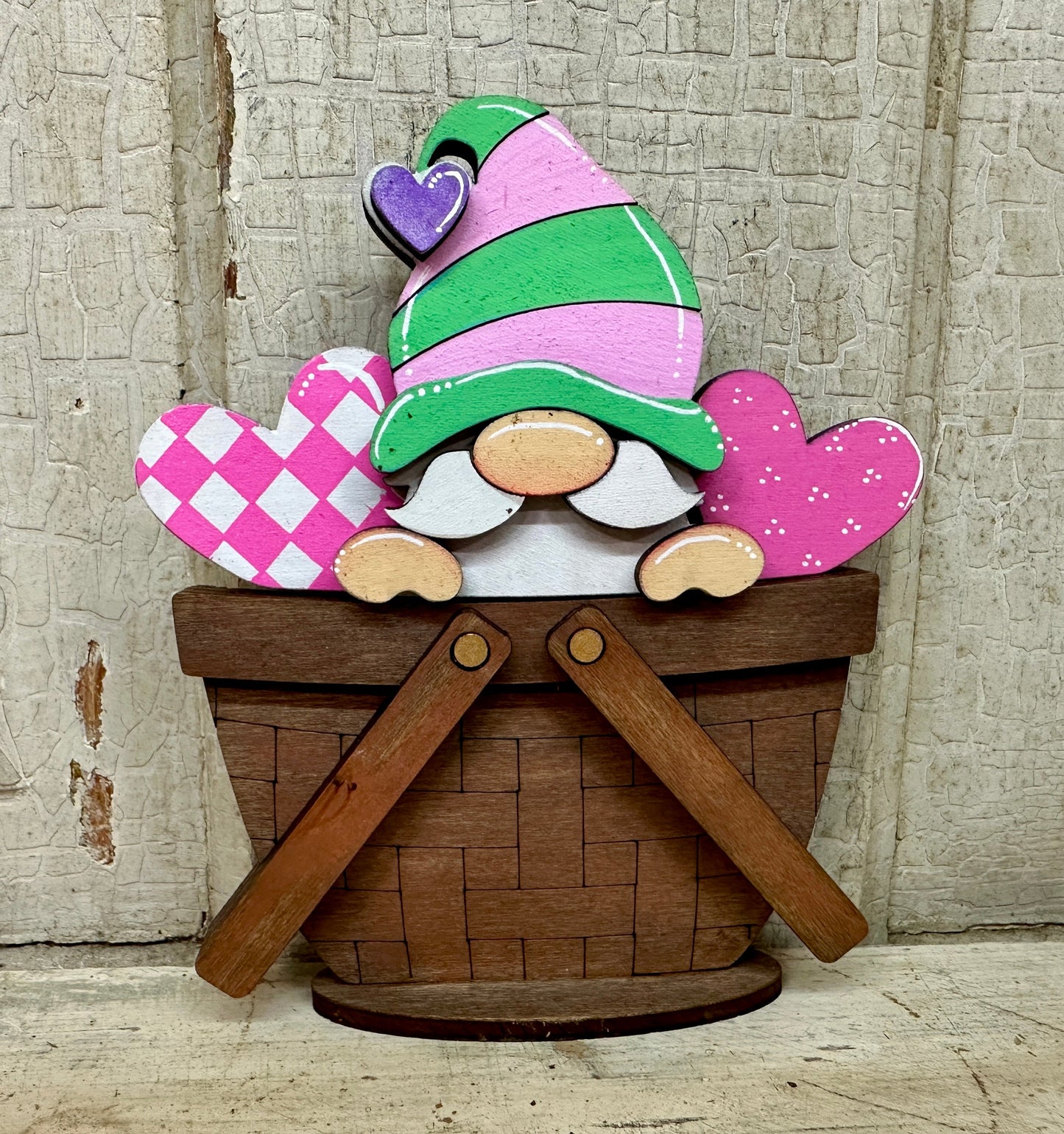 Valentine & St. Patrick's Day TINY Basket Inserts - Unpainted - 18 Designs