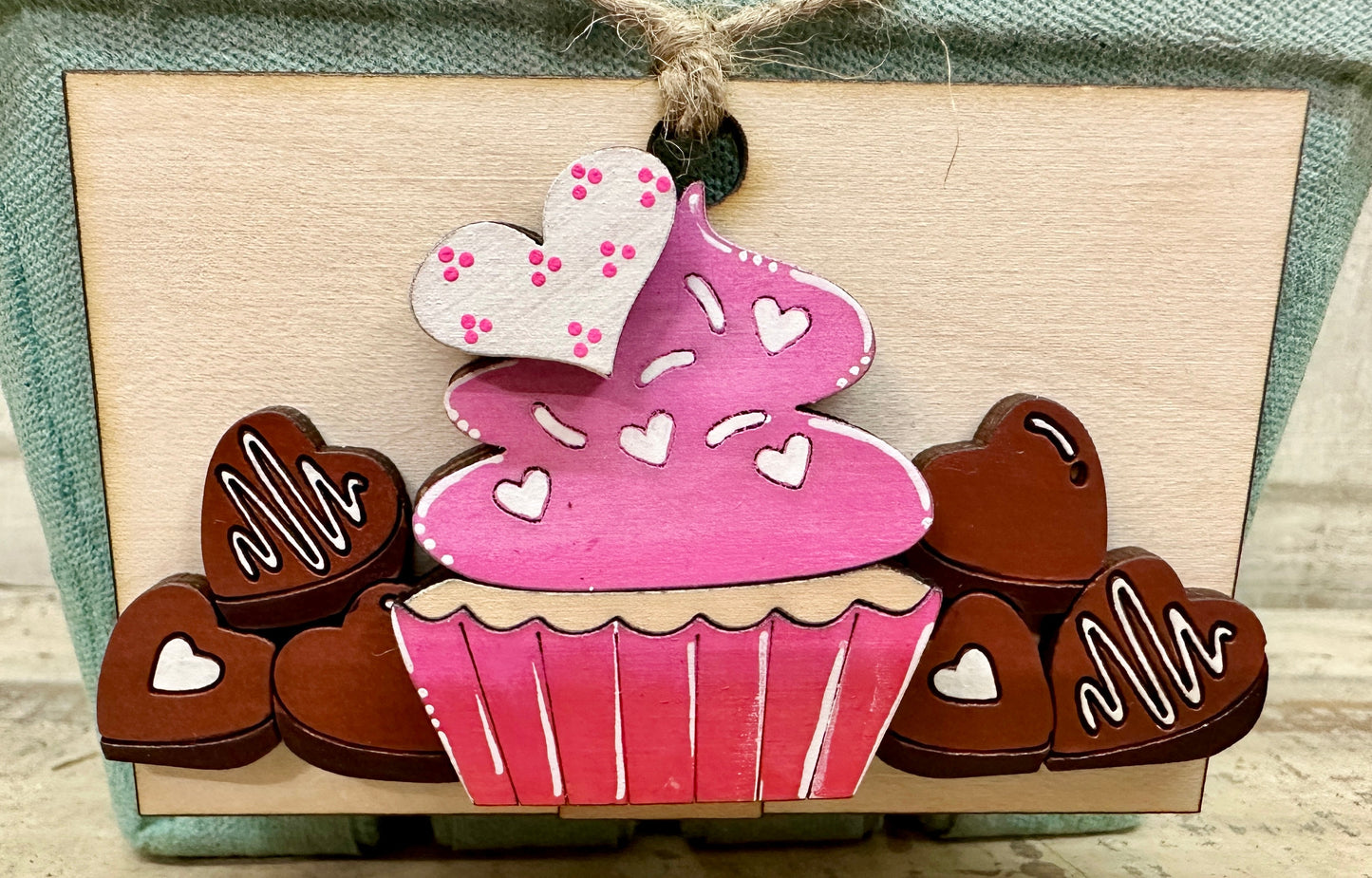 Valentine & St. Patrick's Day TINY Basket Inserts - Unpainted - 18 Designs