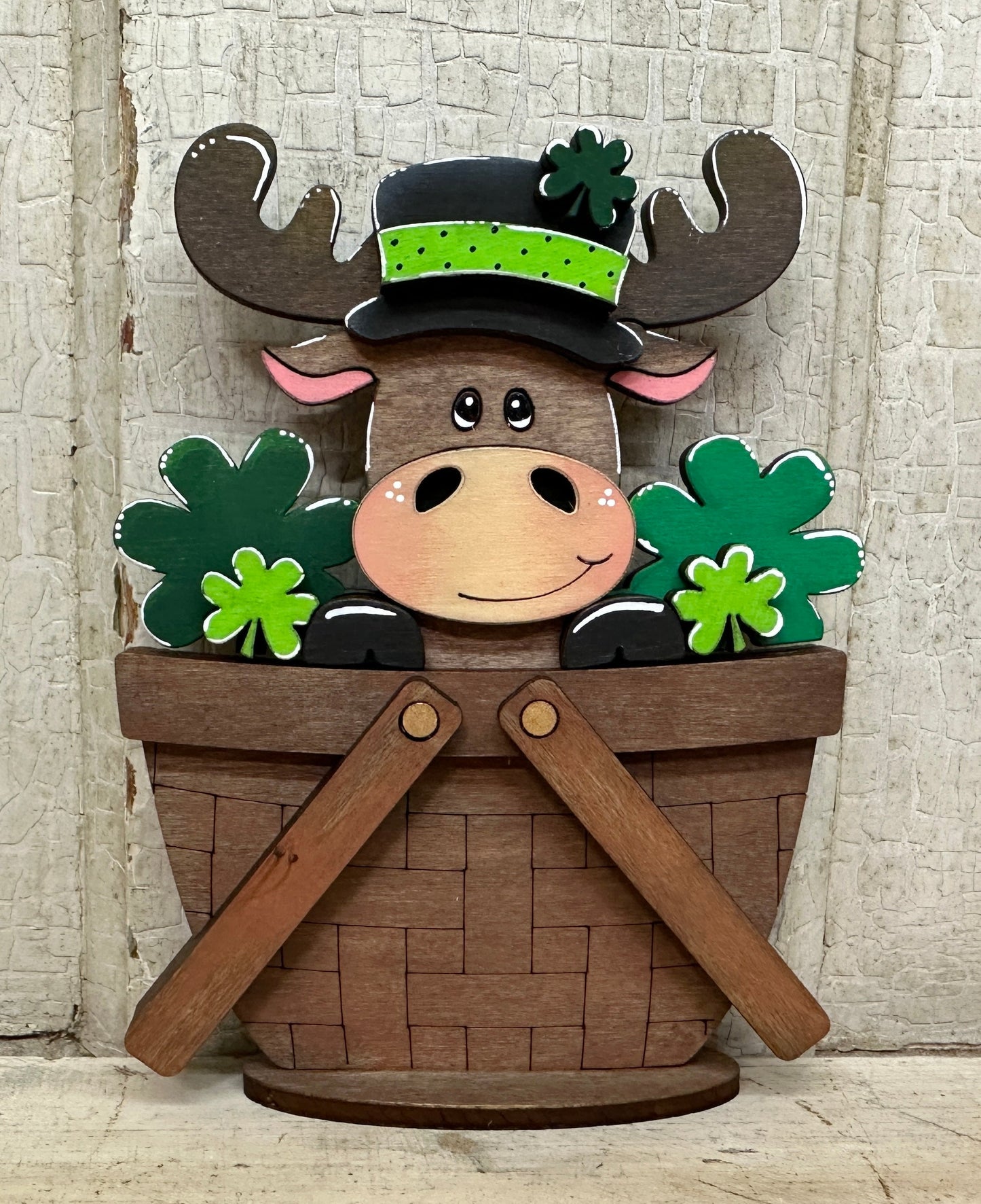 Valentine & St. Patrick's Day TINY Basket Inserts - Unpainted - 18 Designs