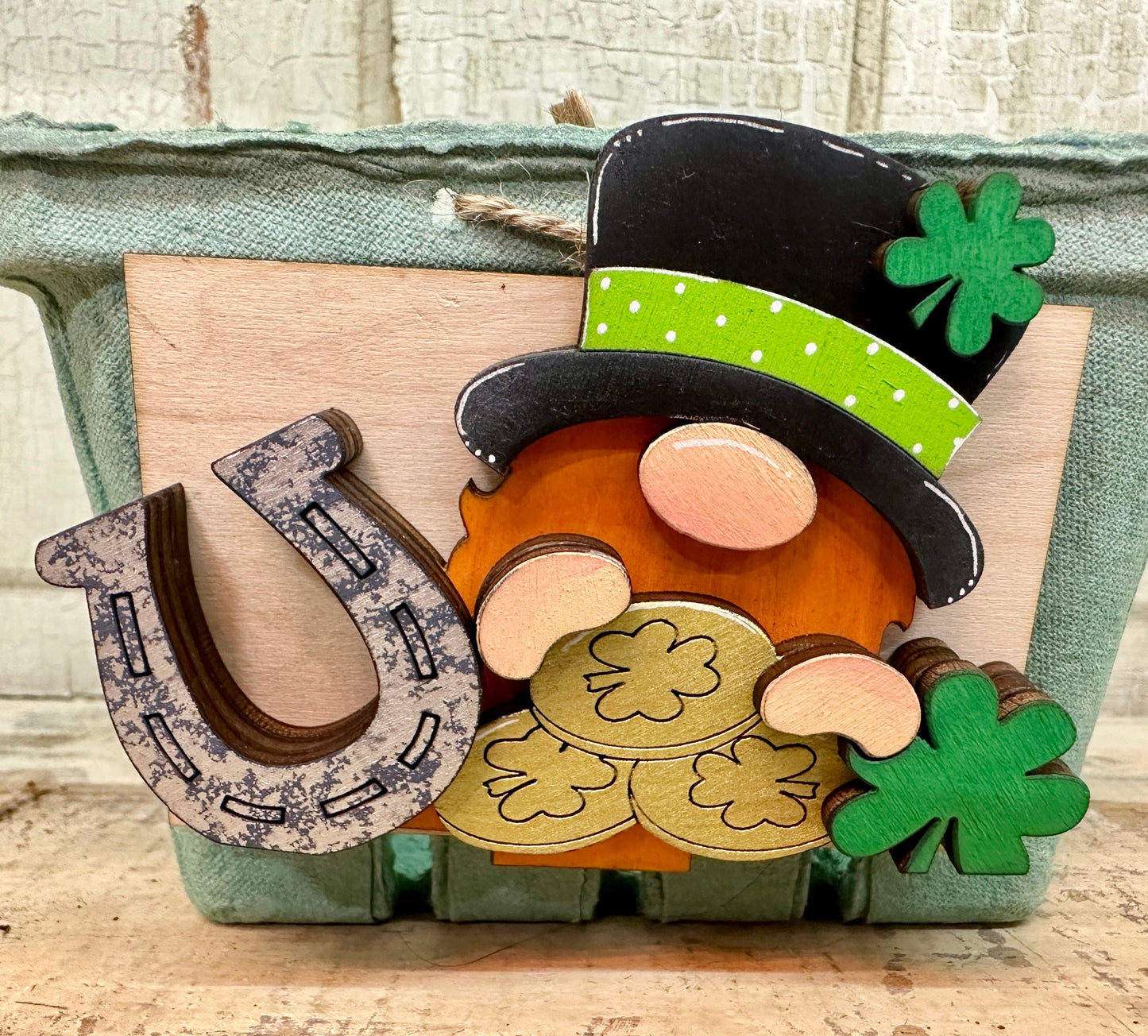 Valentine & St. Patrick's Day TINY Basket Inserts - Unpainted - 18 Designs