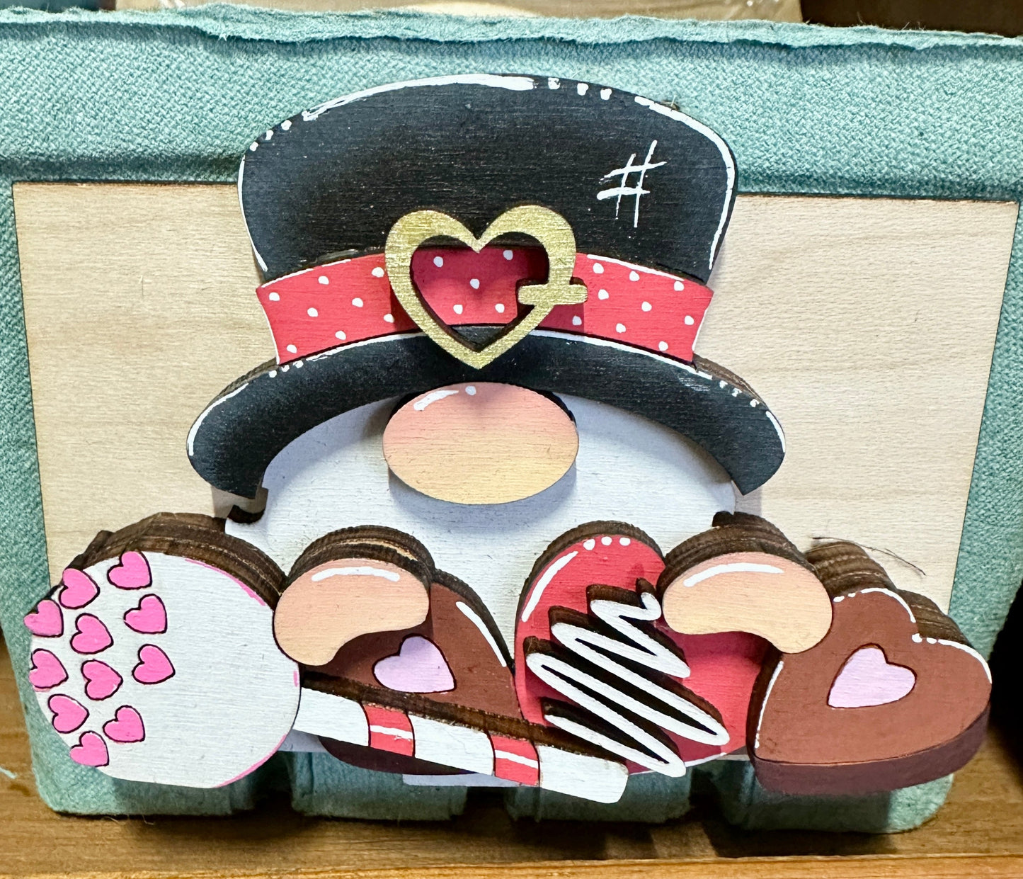 Valentine & St. Patrick's Day TINY Basket Inserts - Unpainted - 18 Designs