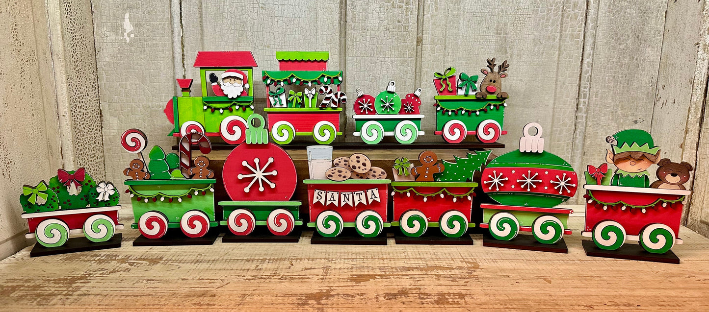 Christmas Train - Buy a Piece (11 pieces) or Entire Set