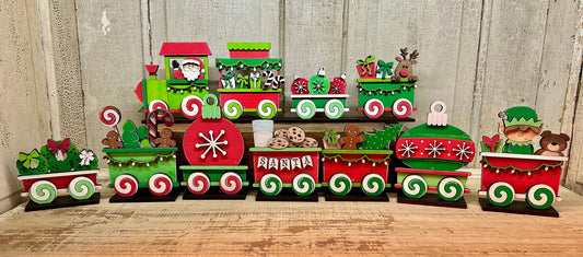 Christmas Train - Buy a Piece (11 pieces) or Entire Set