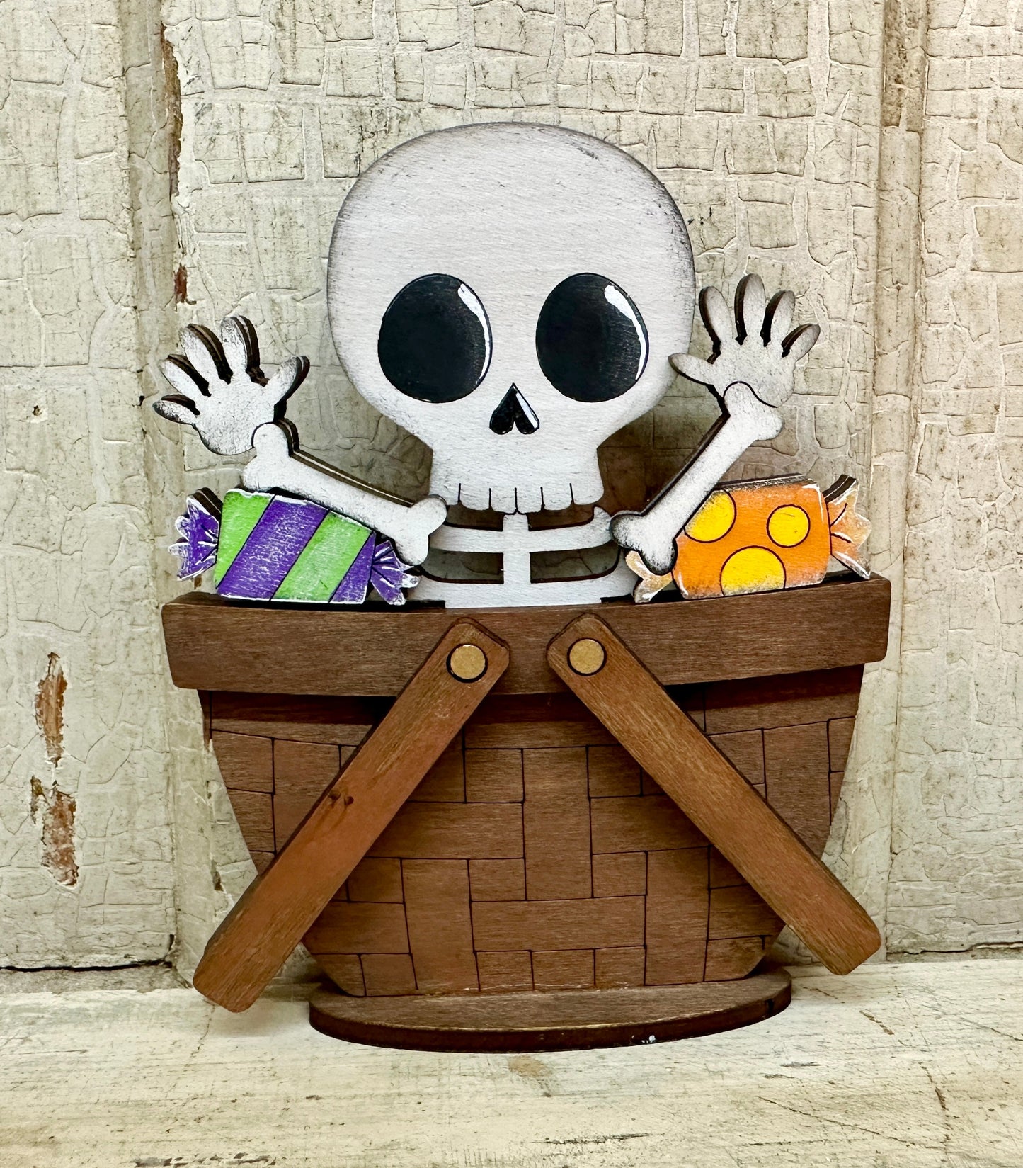 Fall, Halloween & Thanksgiving TINY Basket Inserts - Unpainted - 30 Designs