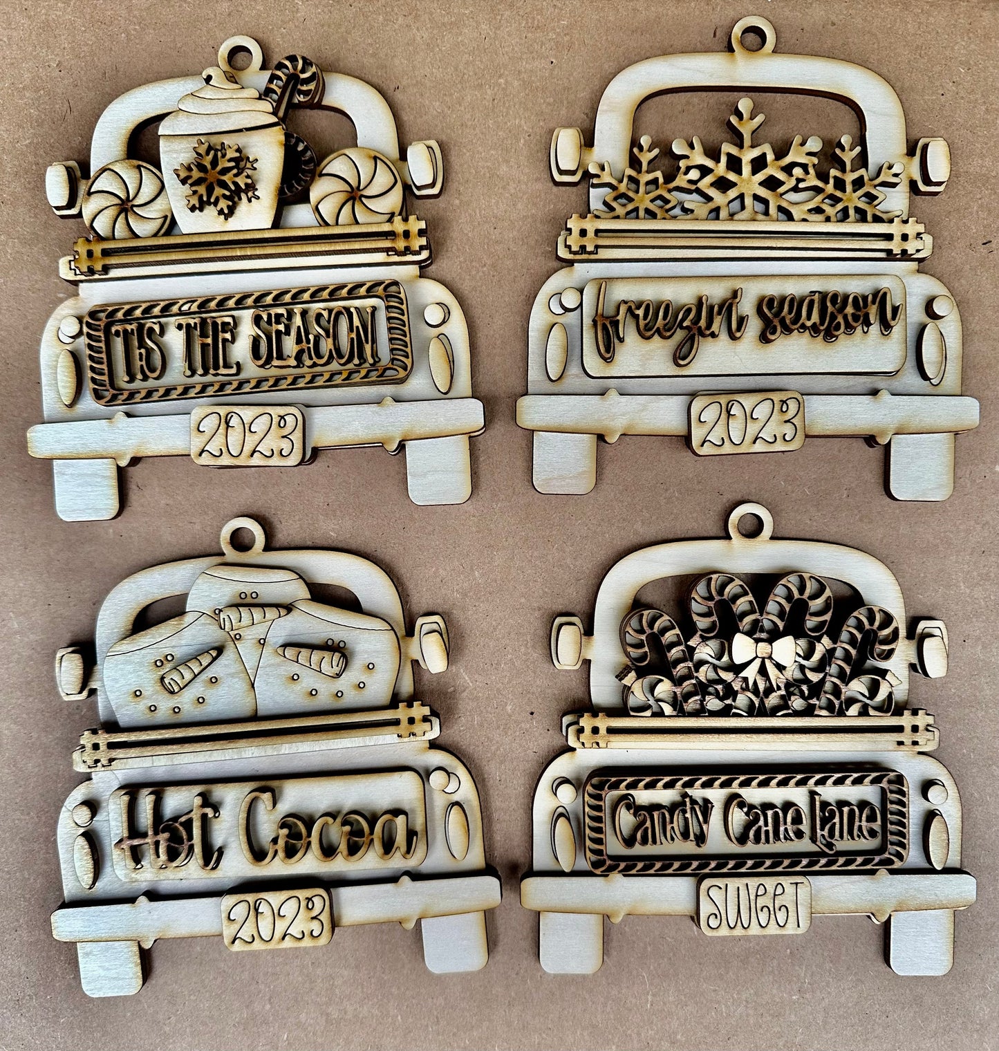 Truck Ornaments