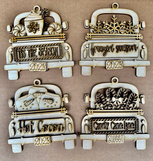 Truck Ornaments