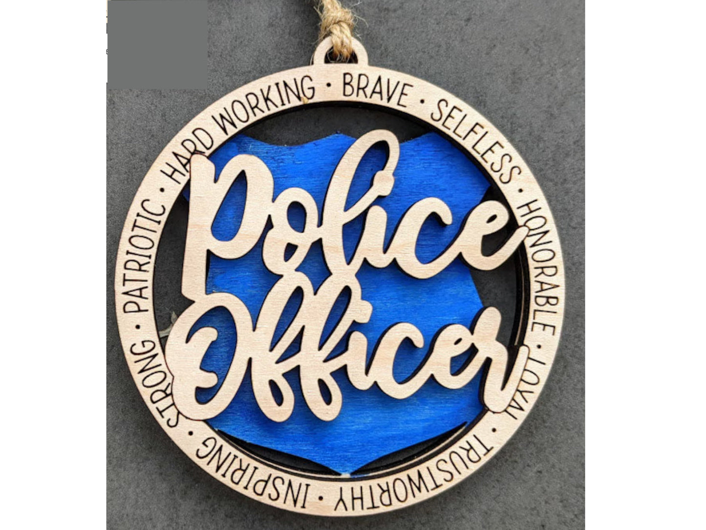 Police Officer Ornament